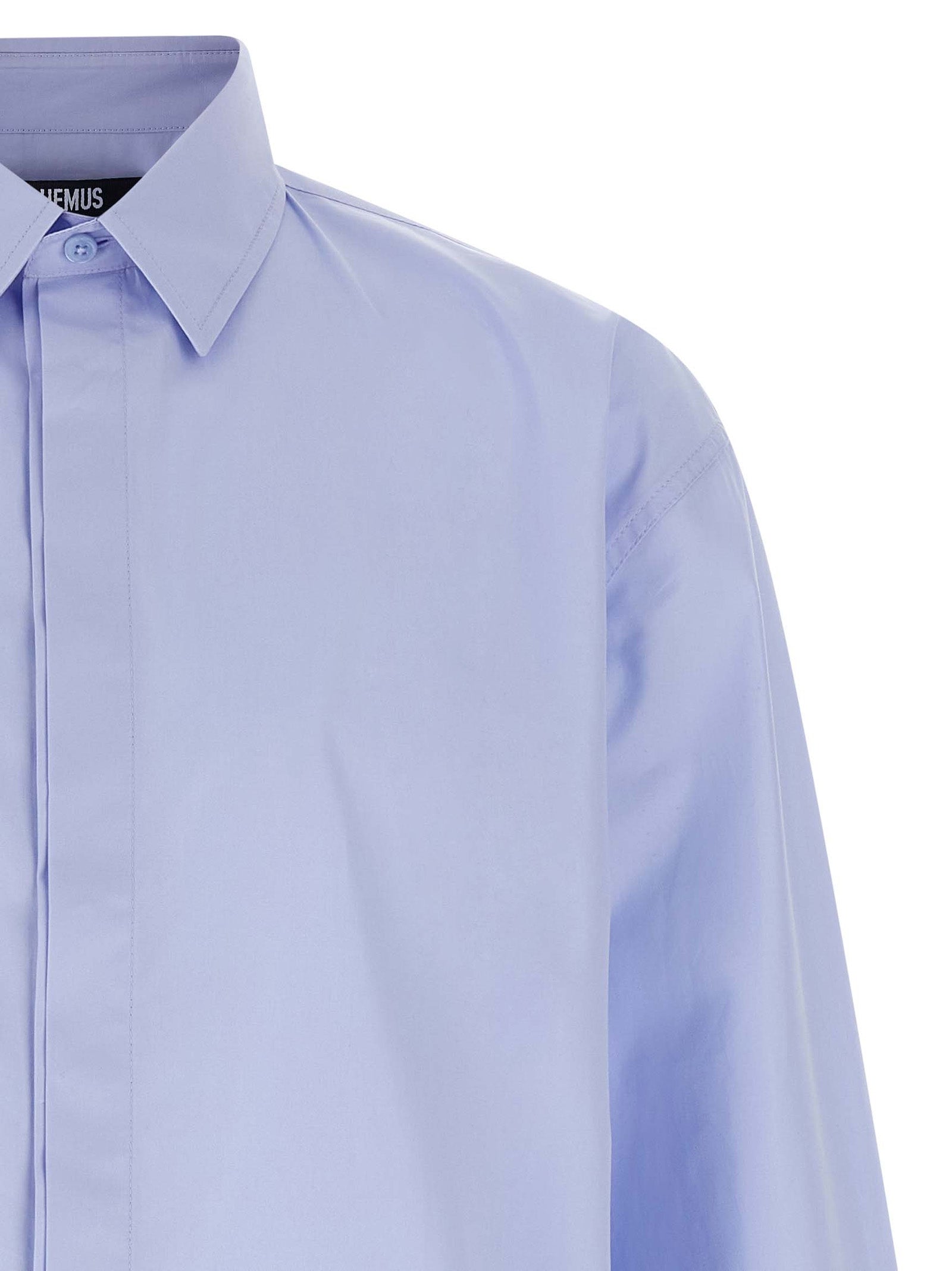 Jacquemus Blaue Baumwollbluse