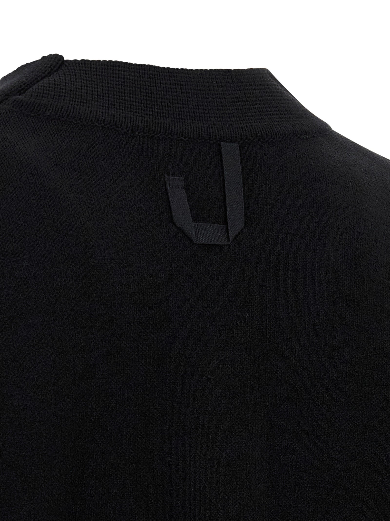 Jacquemus Black Le Cardigan Doppio Merino Wool Cardigan
