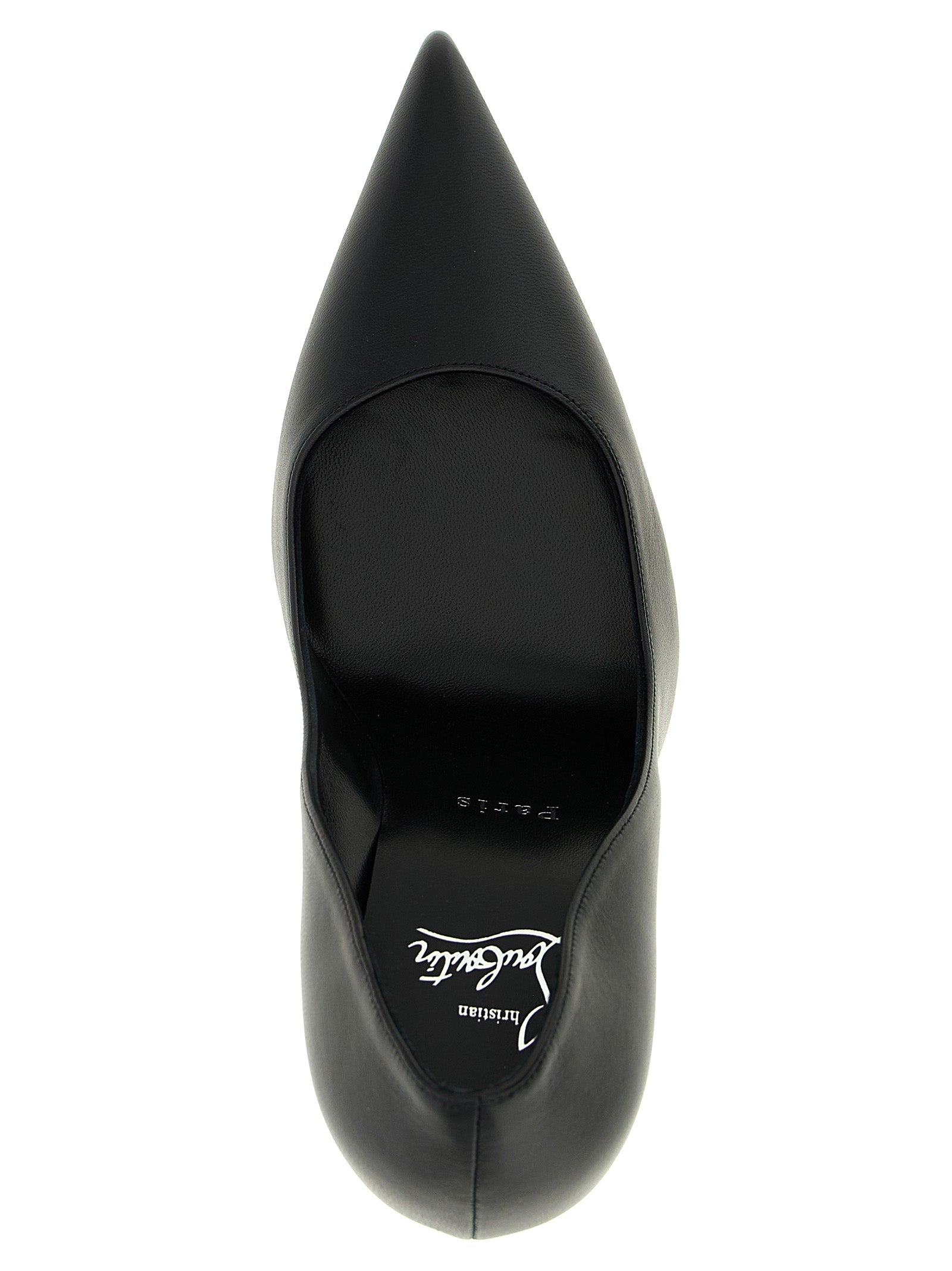 Christian Louboutin Black Miss Z Lambskin Pumps