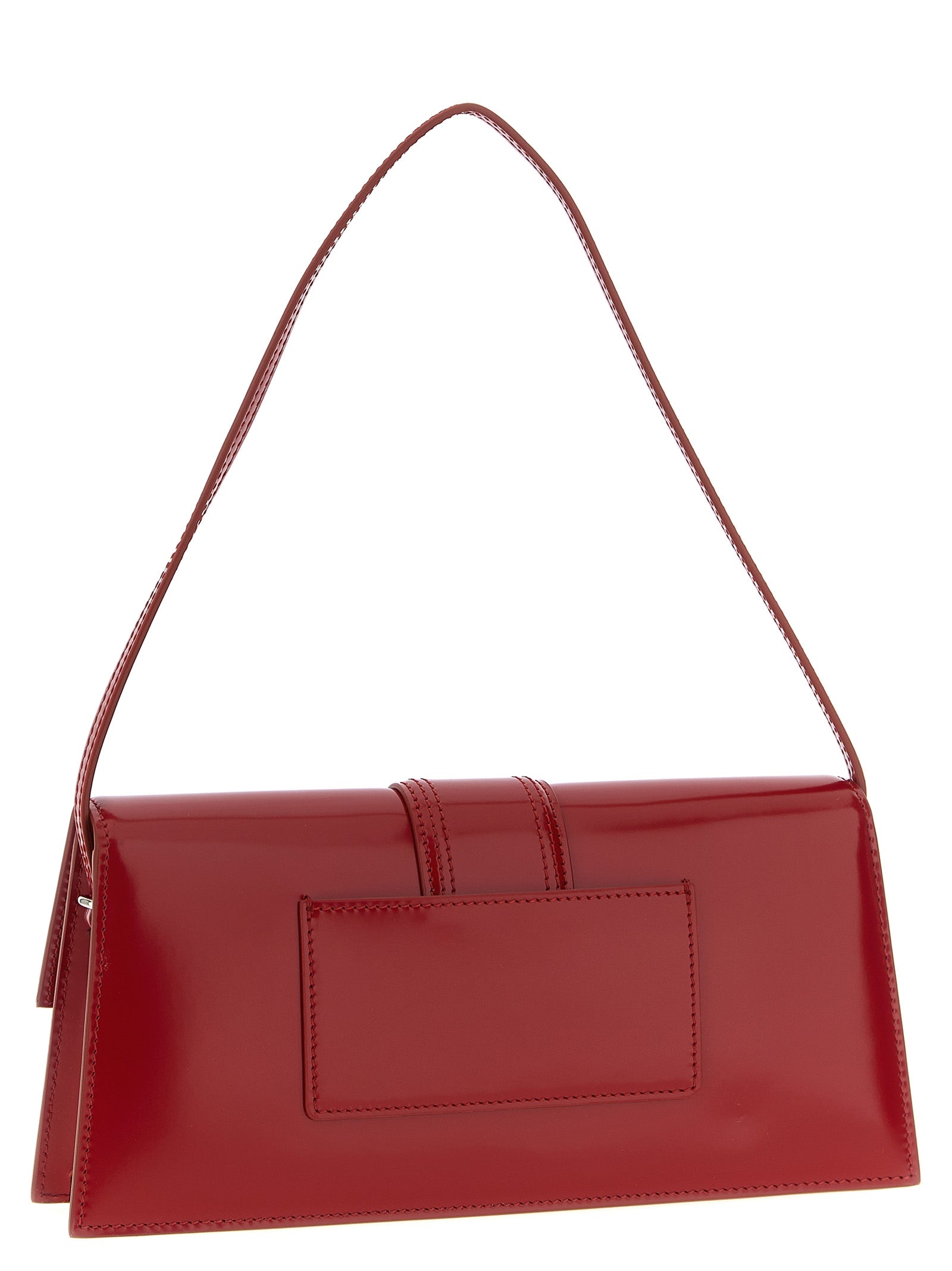 Jacquemus Red Le Bambino Long Shoulder Bag Calf Leather