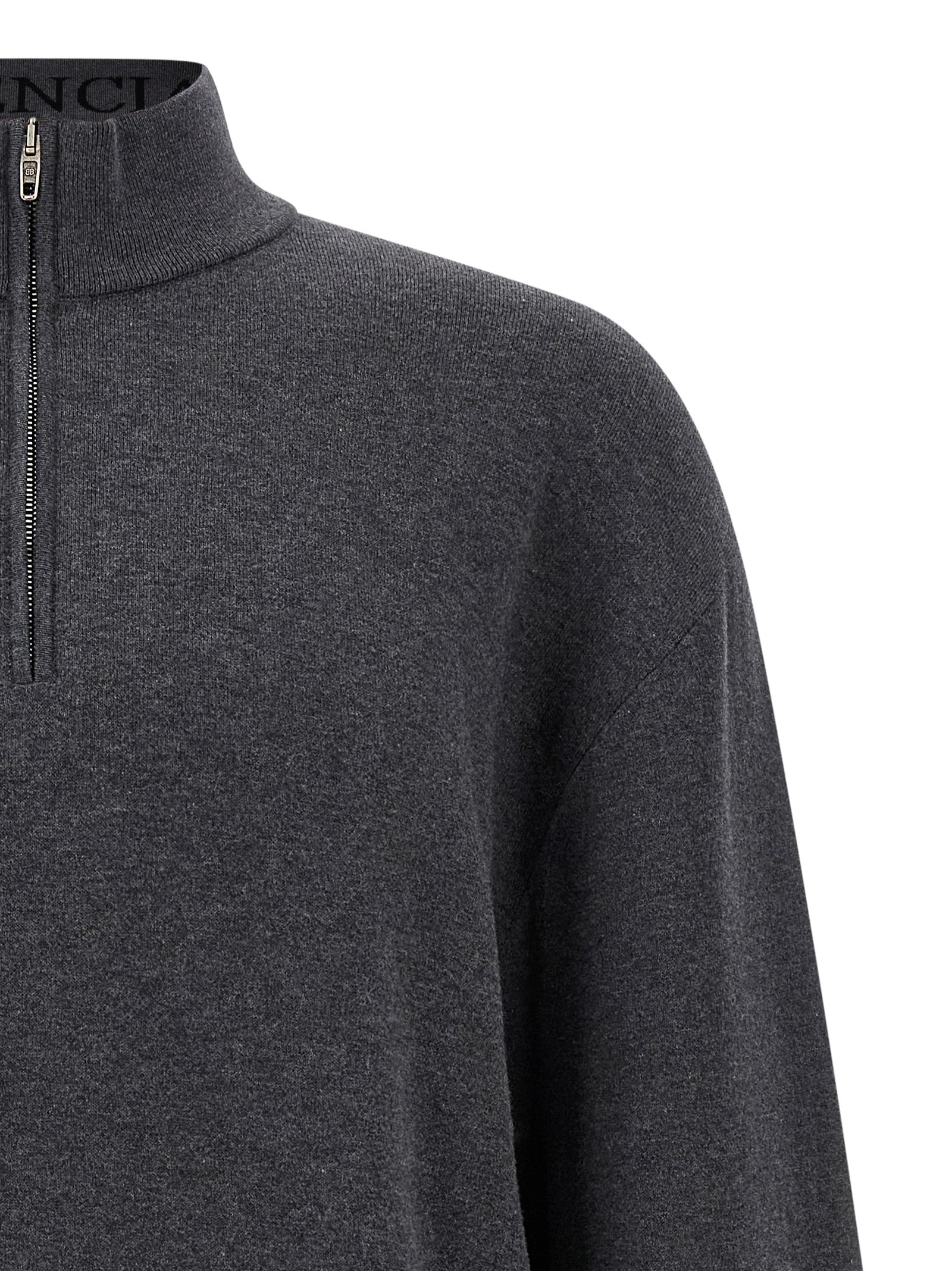 Balenciaga Gray Camionneur Cotton Cardigan