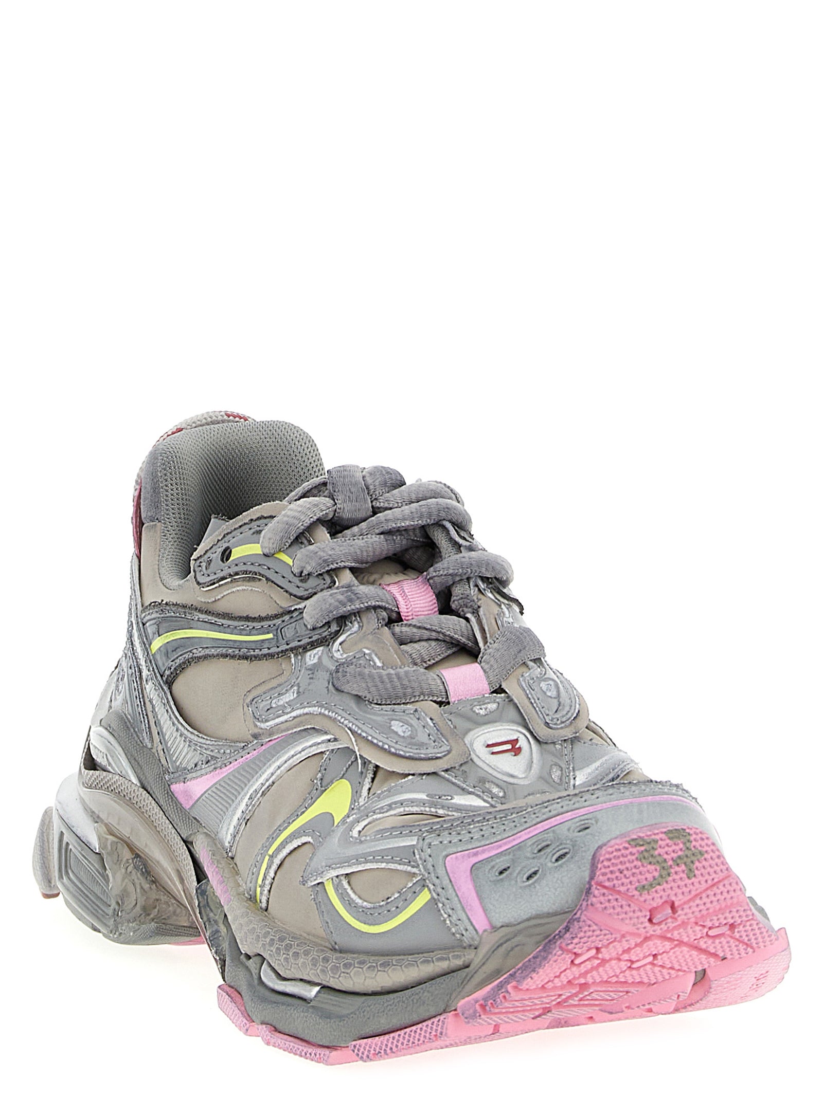 Balenciaga Multicolor Runner 2.0 Synthetic Sneakers
