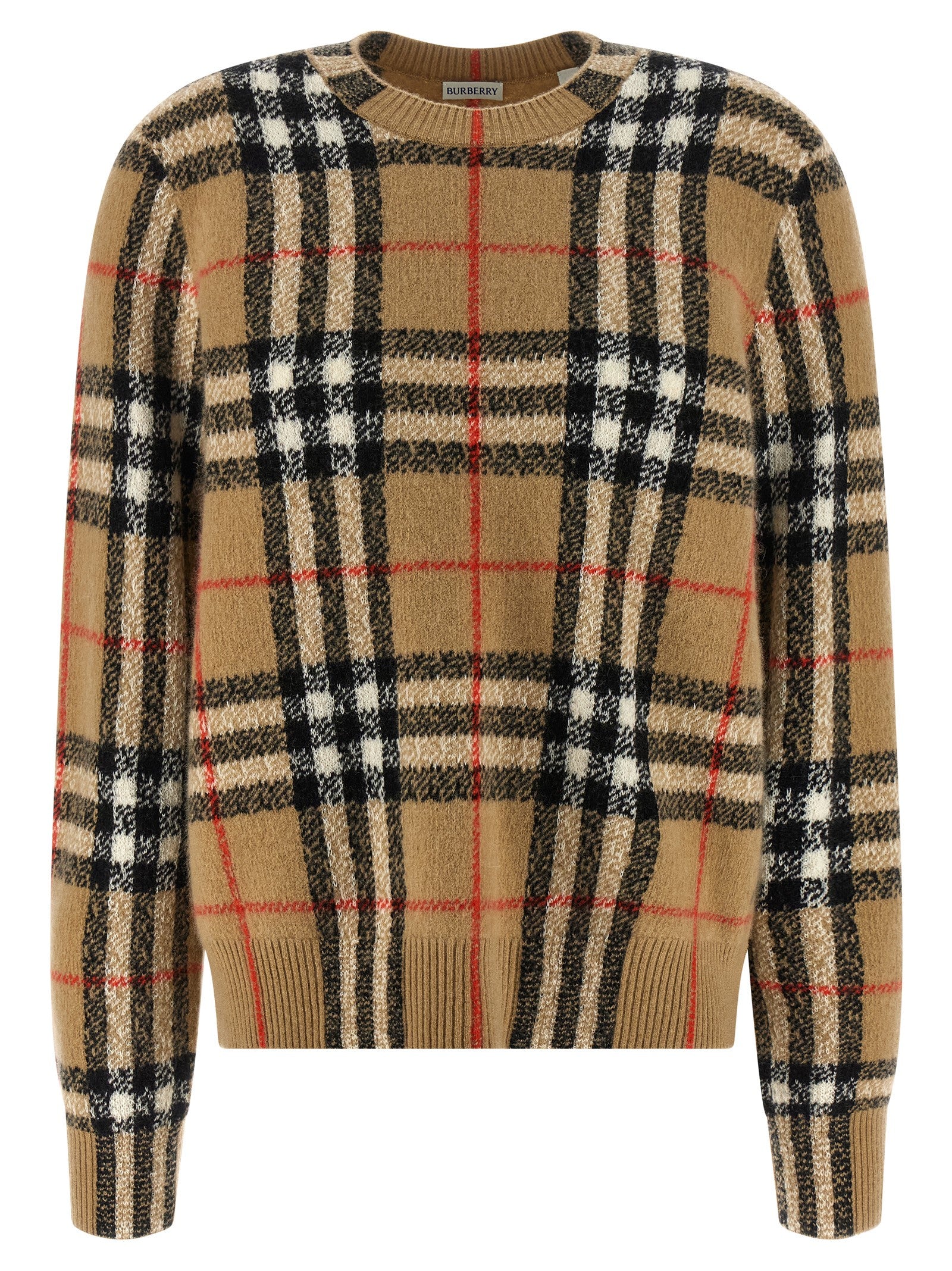 Burberry Beige Constance Cashmere Wool Sweater