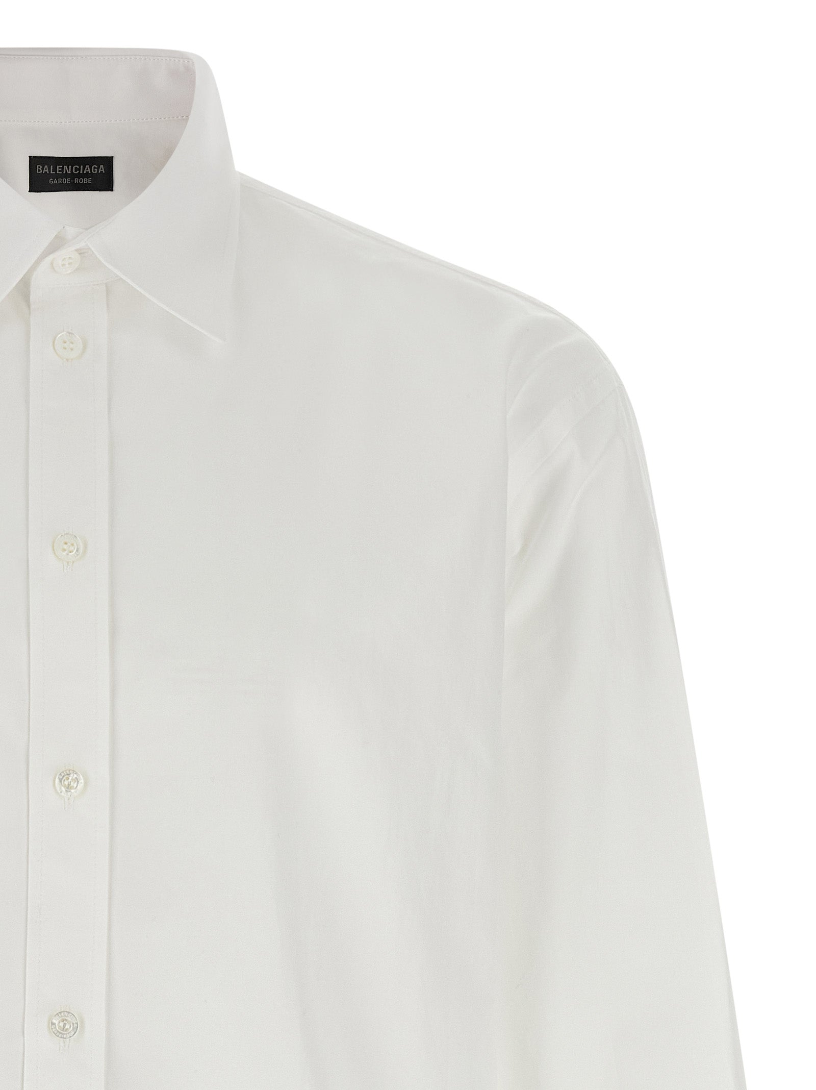 Chemisier Balenciaga en coton blanc