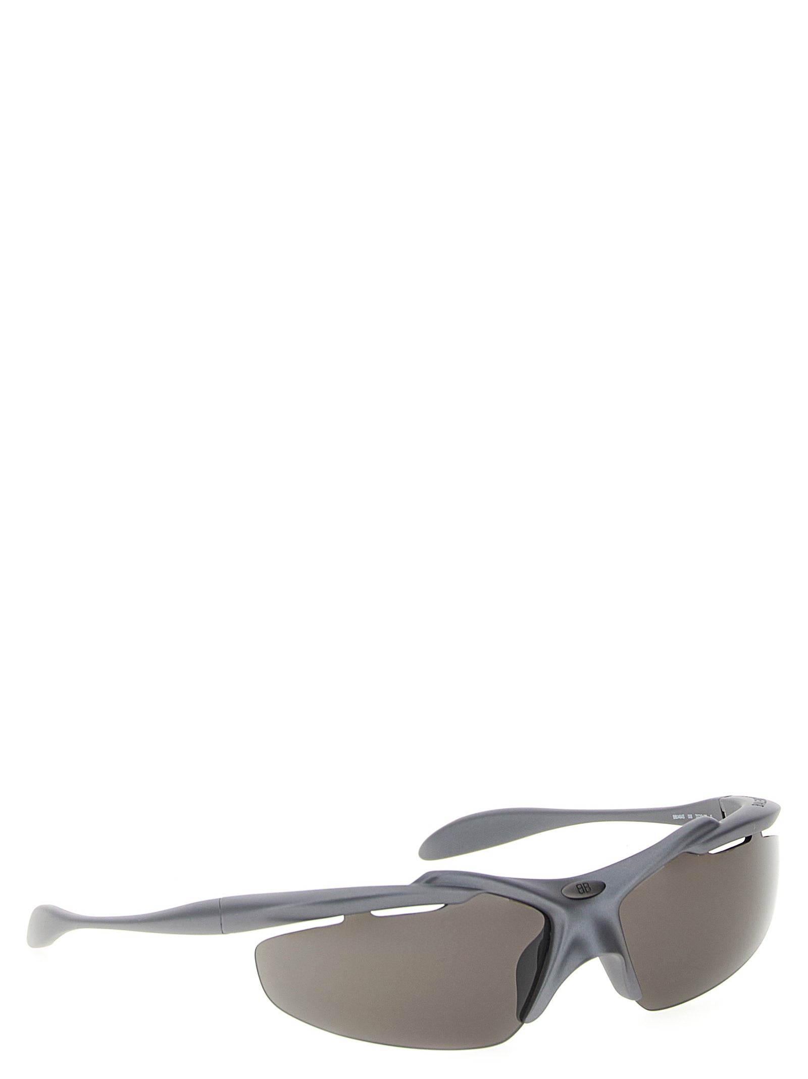 Balenciaga Gray Turbo D-Frame Nylon Sunglasses