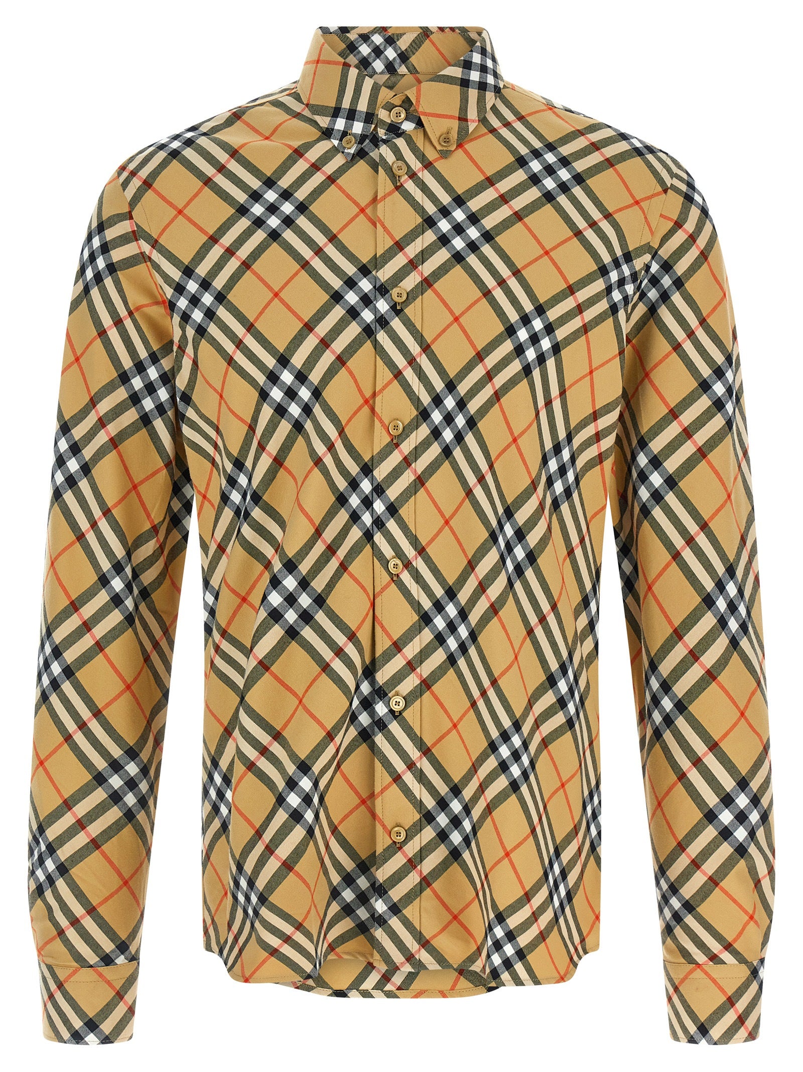 Burberry Beige Roan Cotton Shirt