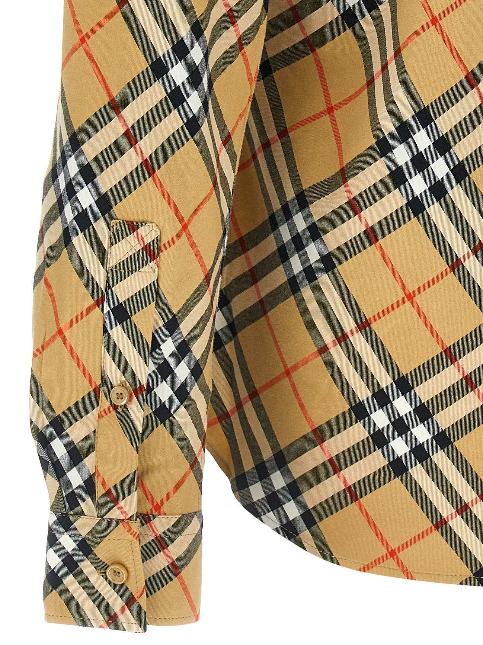 Burberry Beige Roan Cotton Shirt