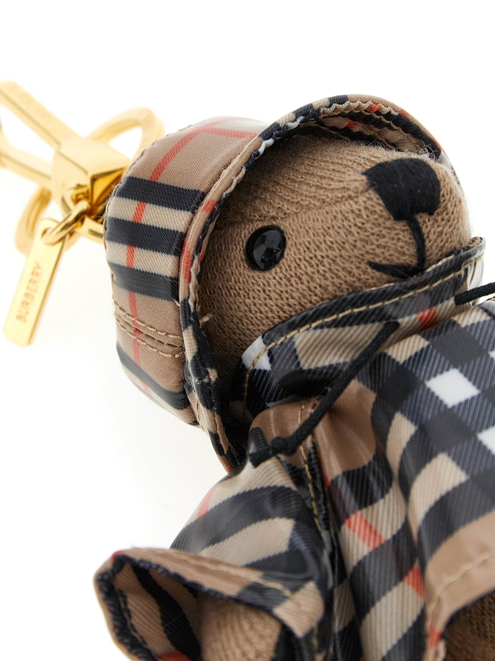 Burberry Multicolor Thomas Wool Cashmere Keychain