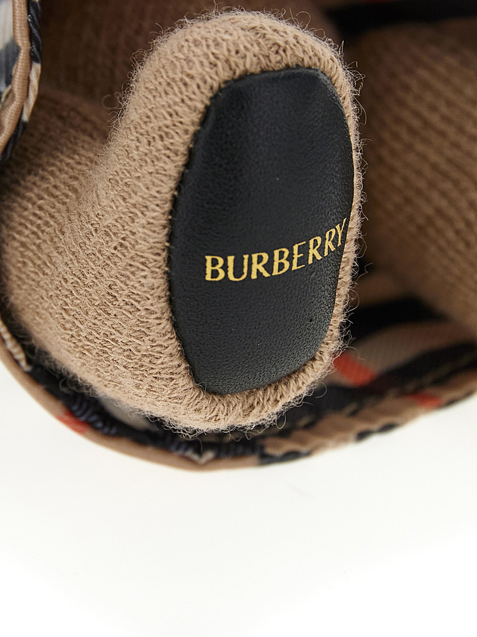 Burberry Multicolor Thomas Wool Cashmere Keychain