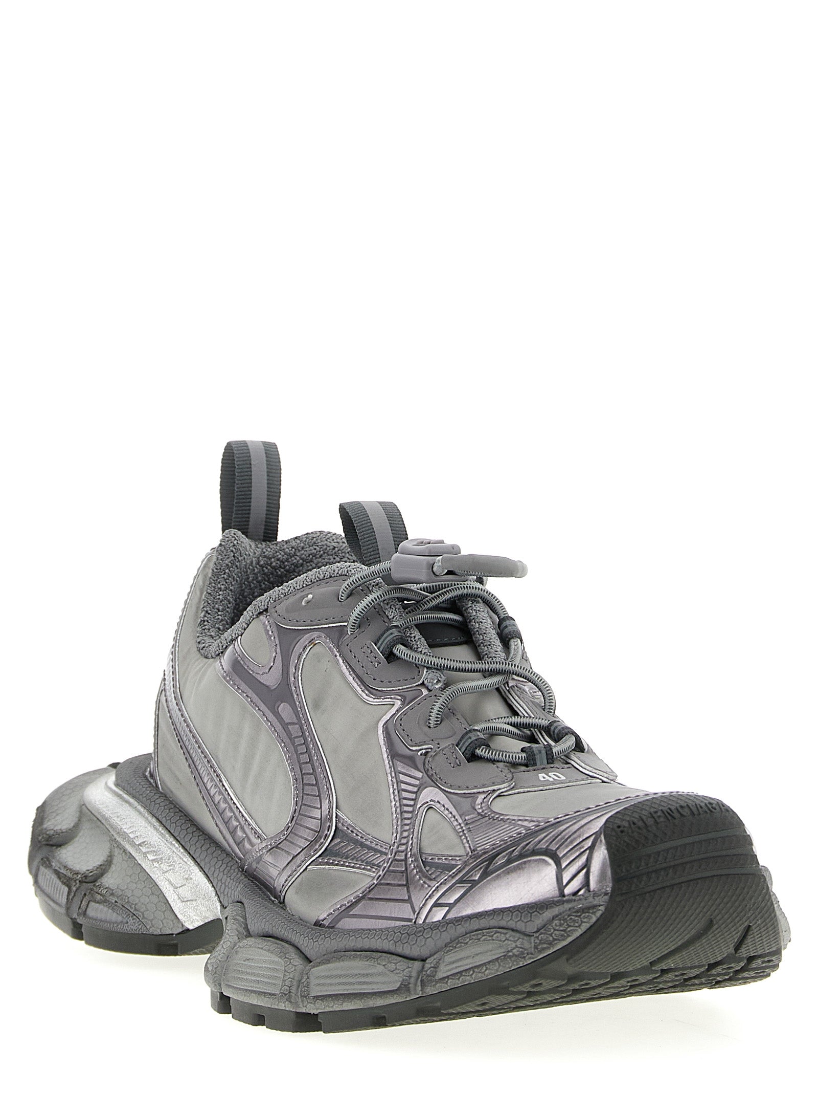 Balenciaga Graue Polyester-Sneaker