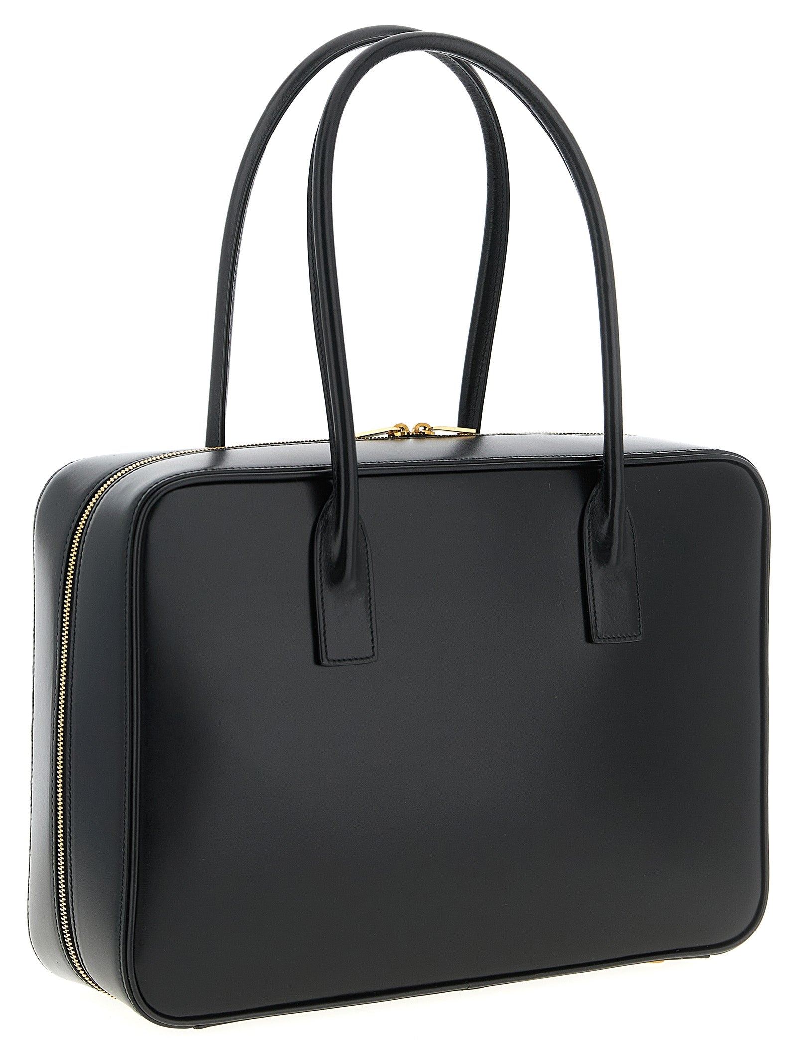 Saint Laurent Black Sac De Jour Shoulder Bag Calf Leather
