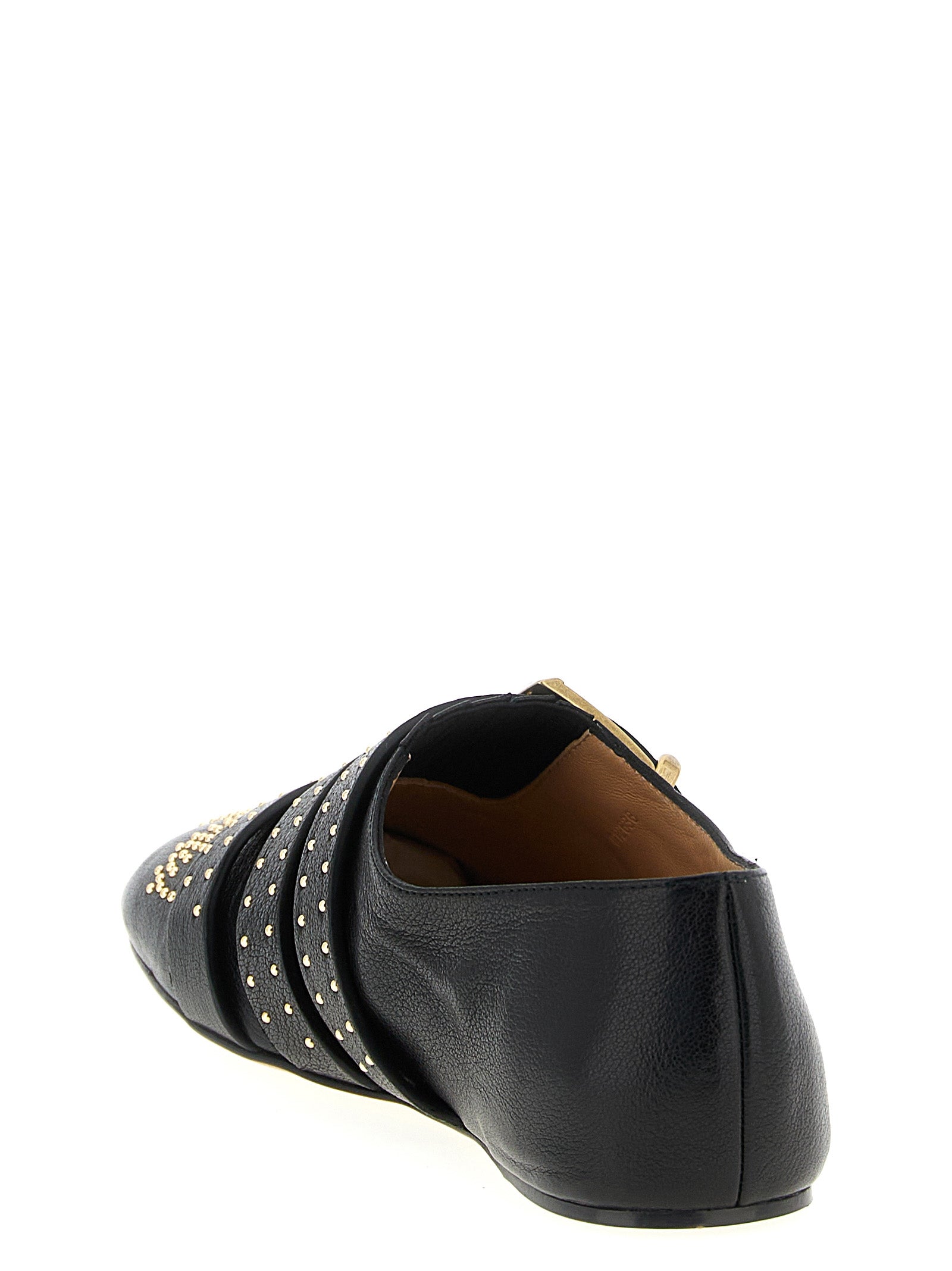 Chloé Black Susanna Lambskin Ballet Flats