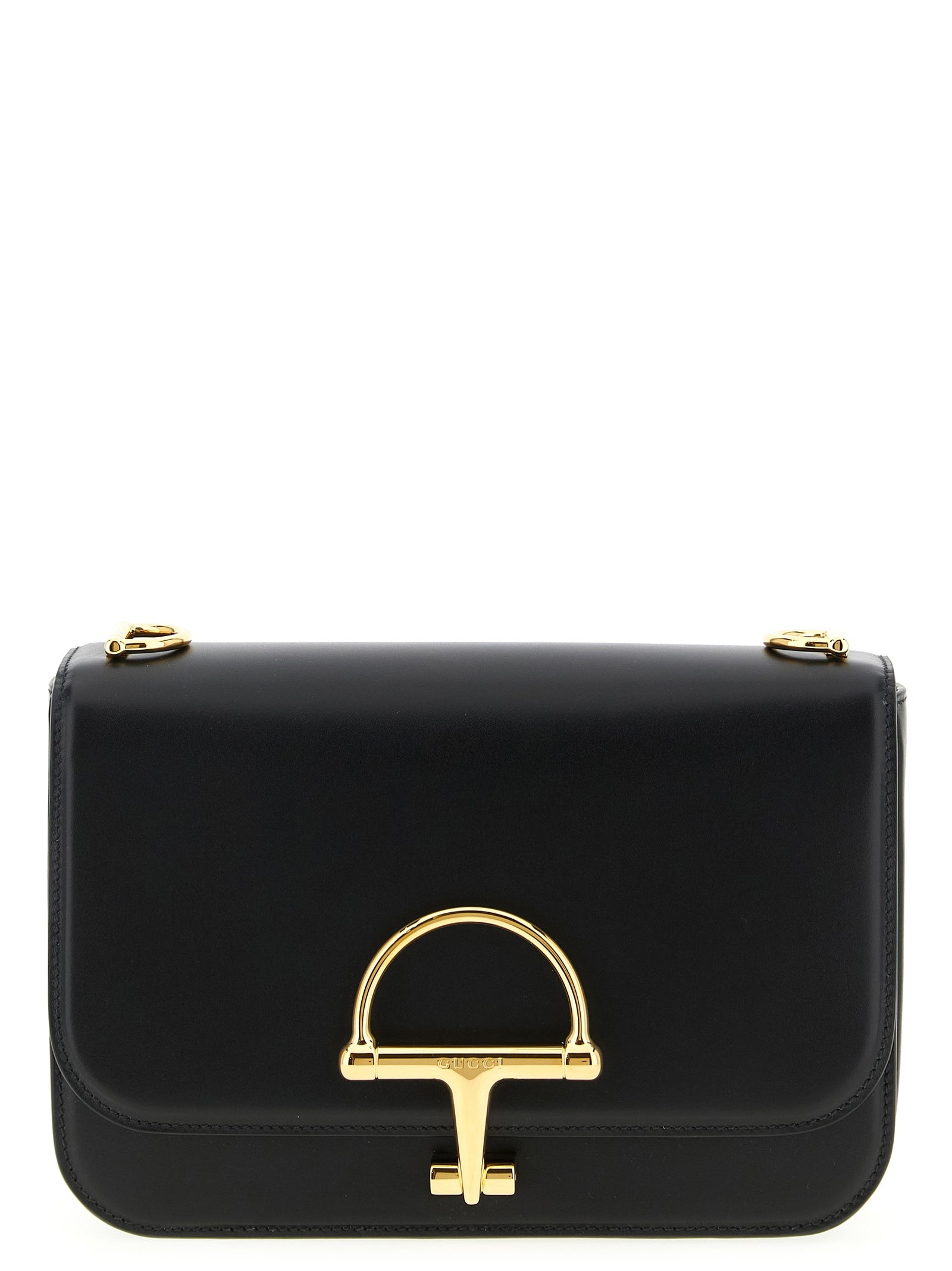 Gucci Black Siena Shoulder Bag Calf Leather