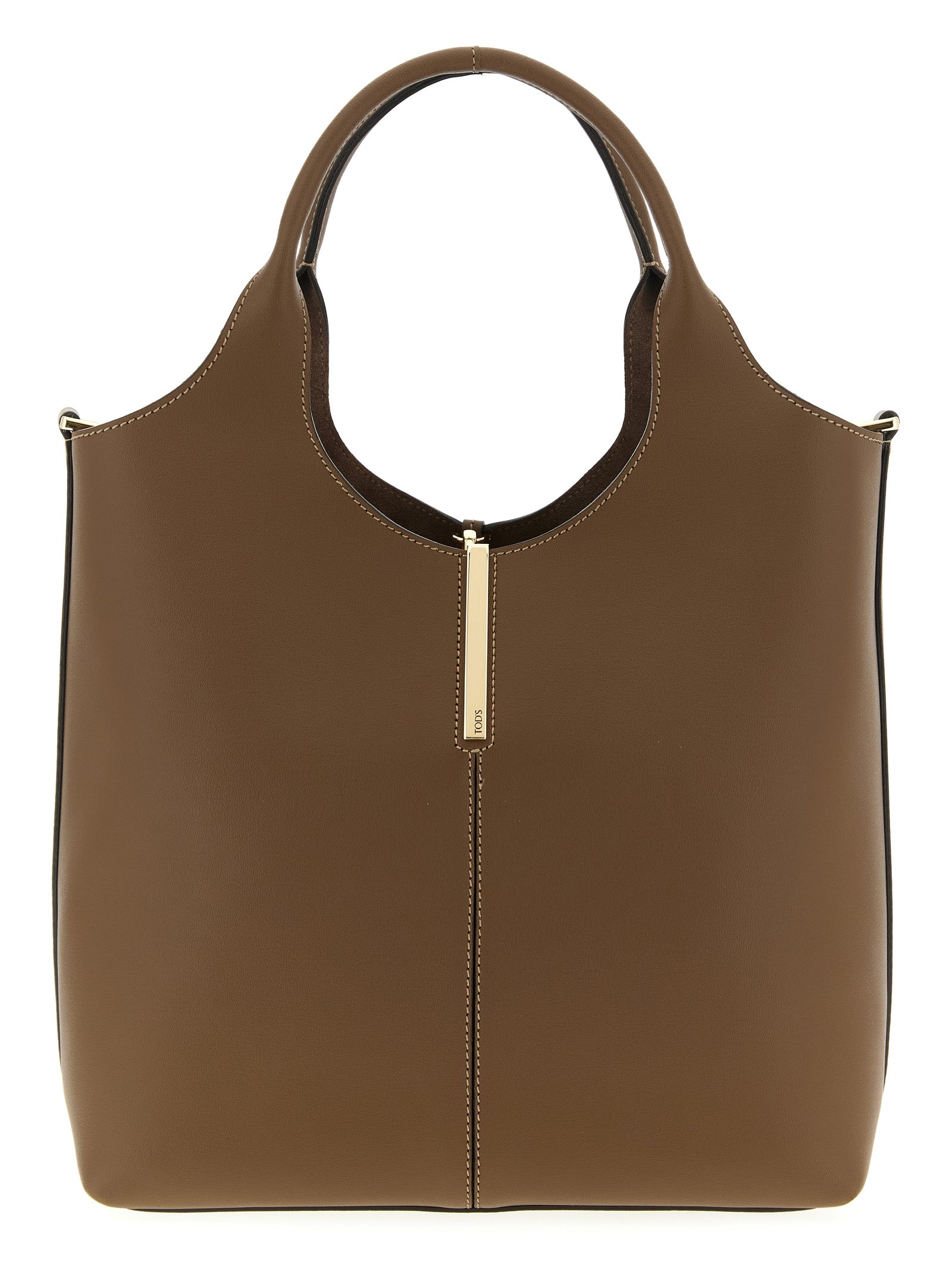 Tod’s Brown EBR Small Handbag Leather
