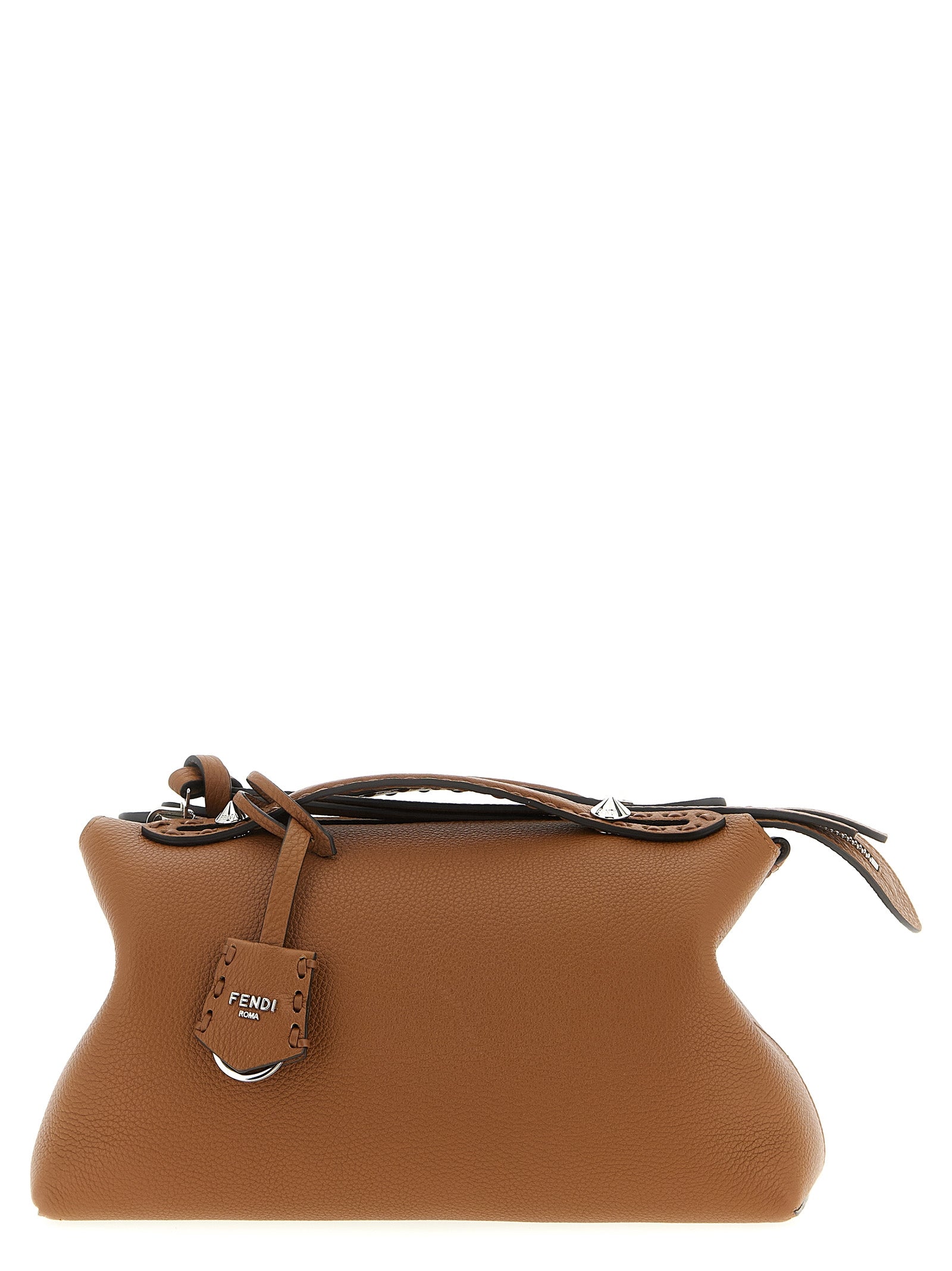 Fendi Brown By The Way Selleria Medium Handbag Calf Leather