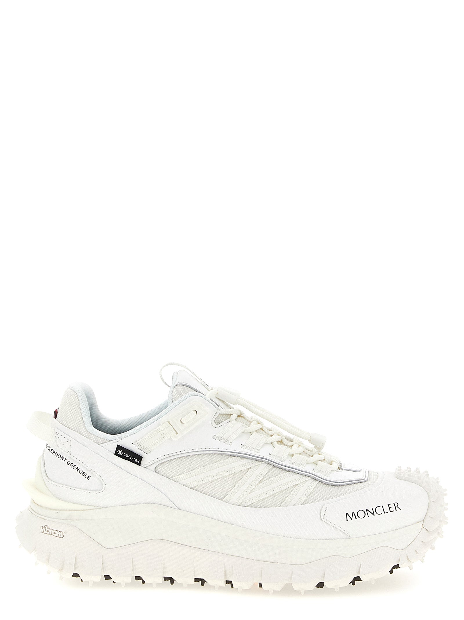 Moncler White Trailgrip GTX Nylon Sneakers