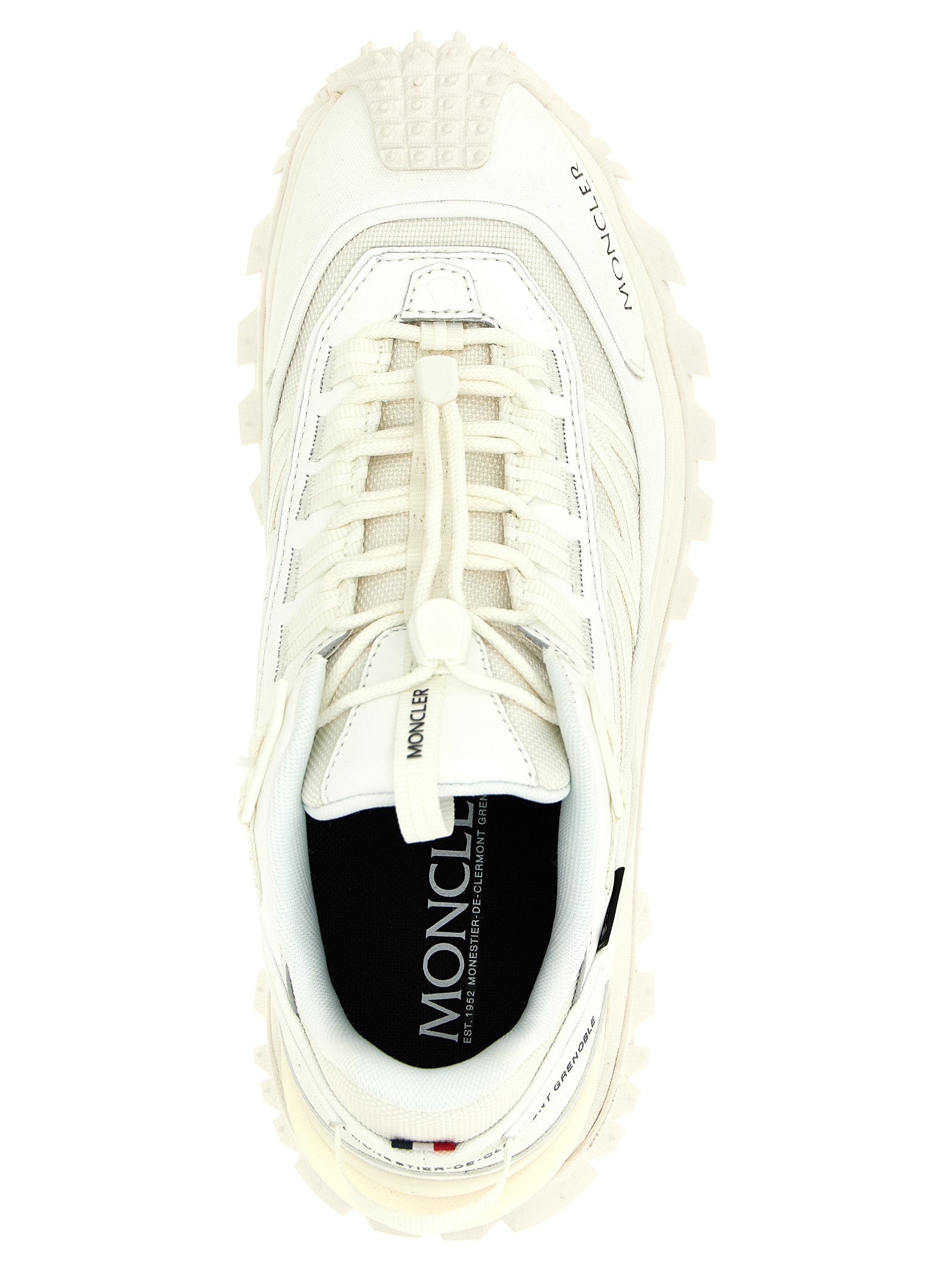 Moncler White Trailgrip GTX Nylon Sneakers