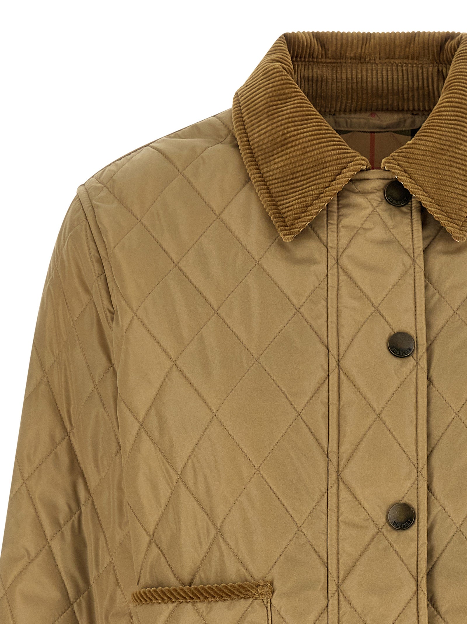 Burberry Beige Tal Nylon Jacket
