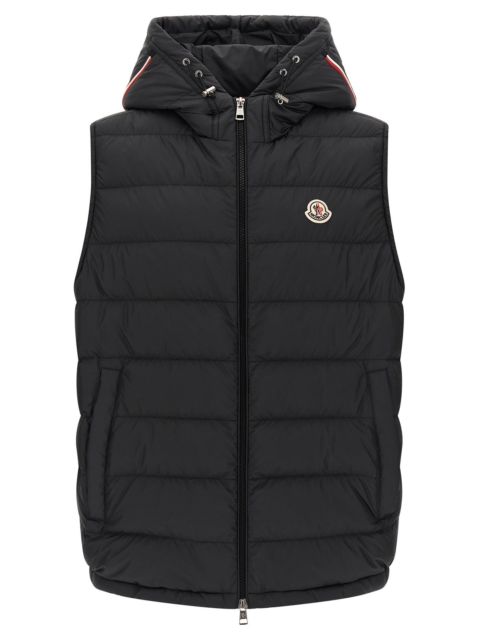 Moncler Black Marseillan Sleeveless Jacket Polyester
