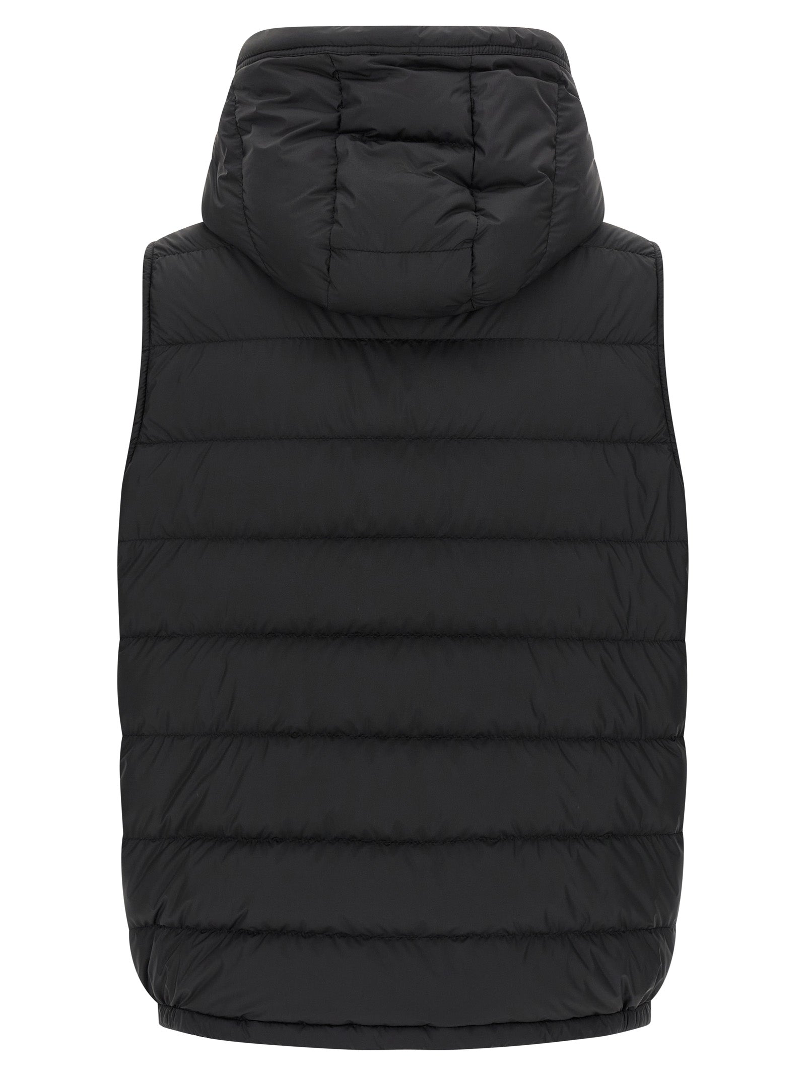 Moncler Black Marseillan Sleeveless Jacket Polyester