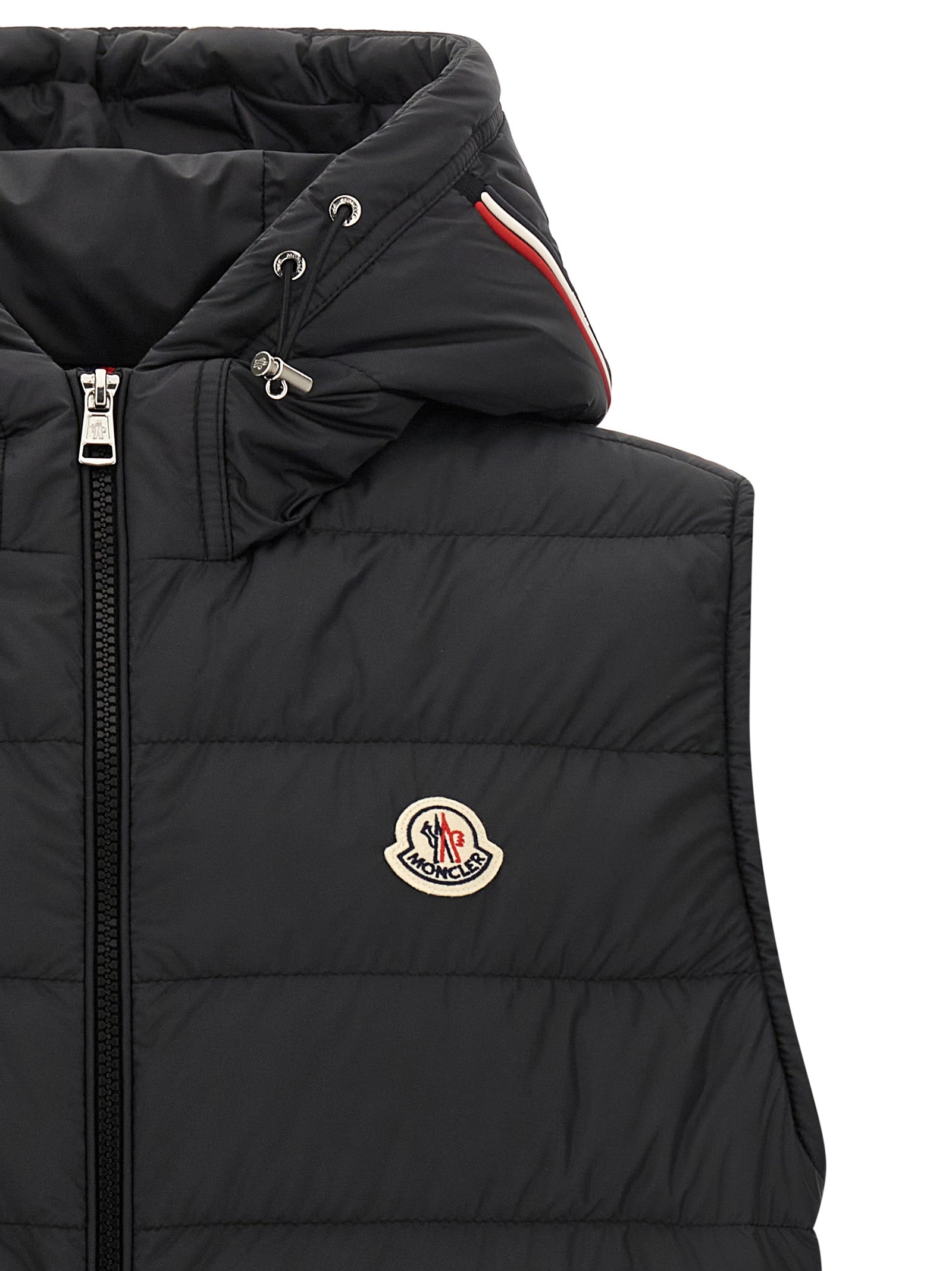 Moncler Black Marseillan Sleeveless Jacket Polyester
