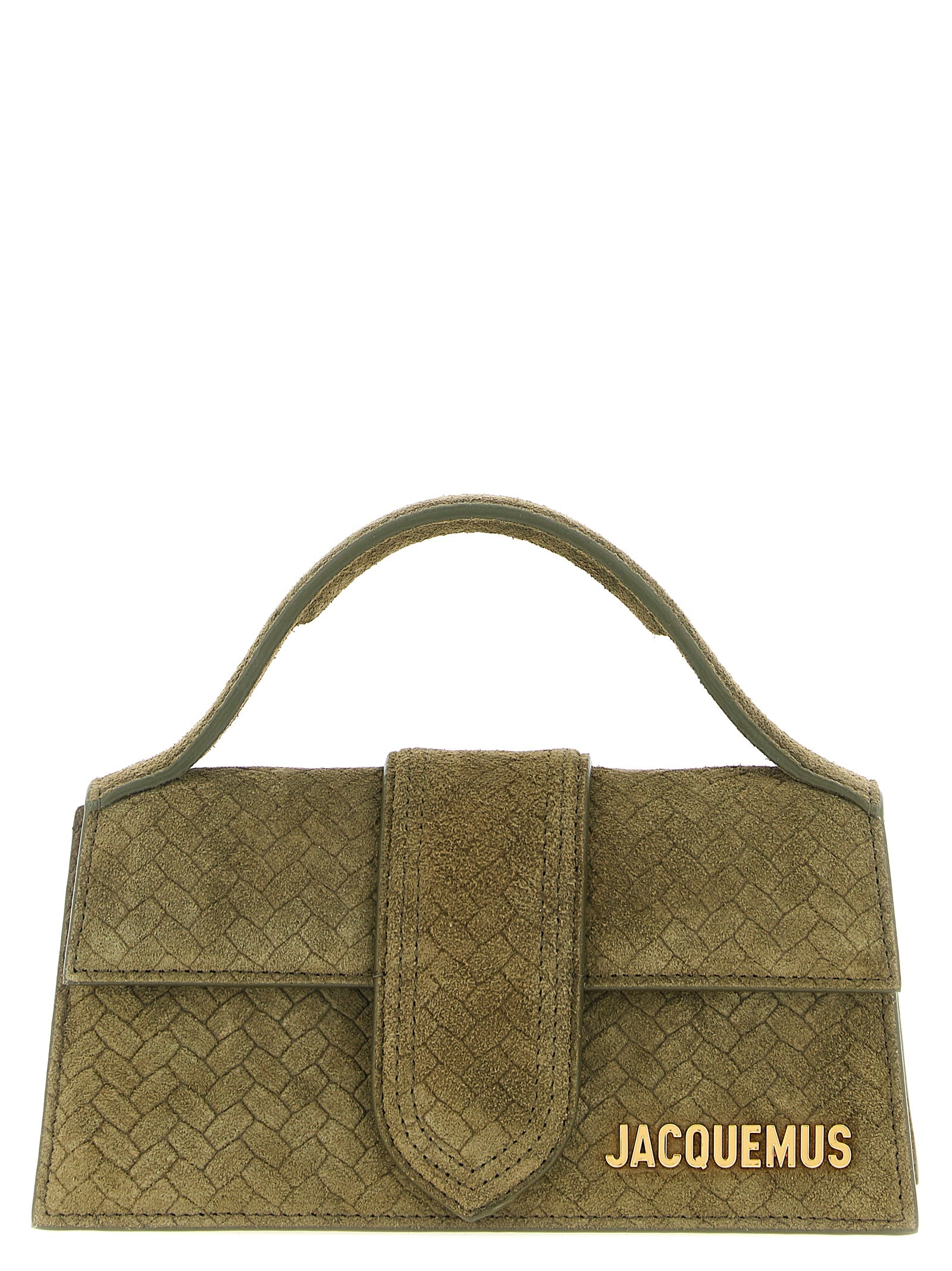 Jacquemus Green Le Bambino Calf Leather Handbag