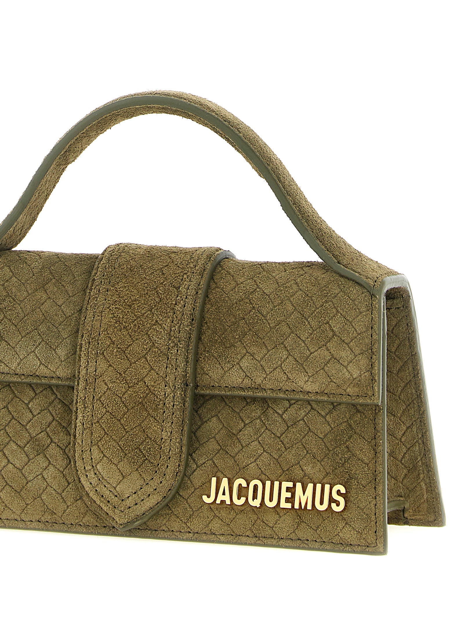Jacquemus Green Le Bambino Calf Leather Handbag