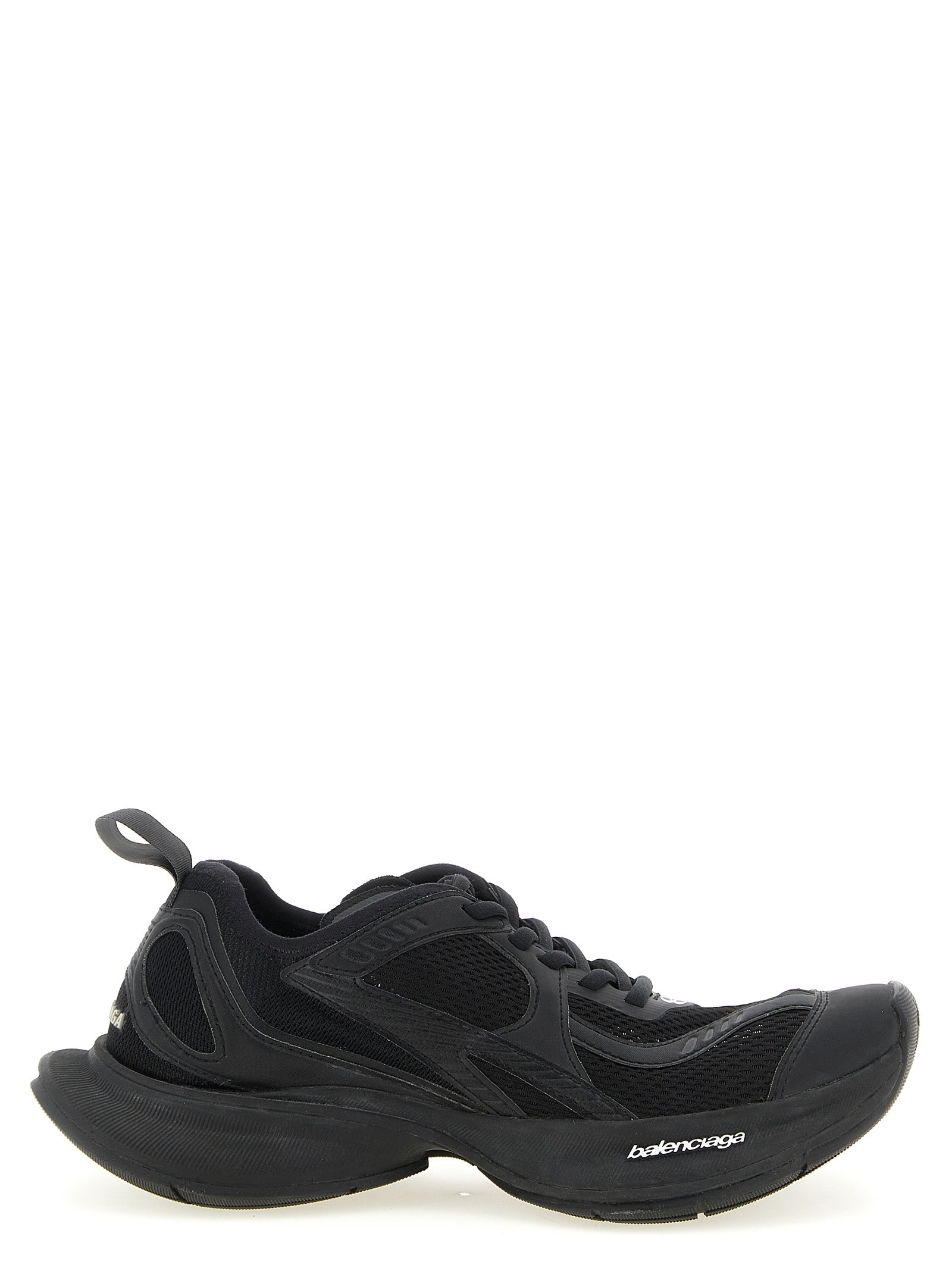 Balenciaga Black Circuit Synthetic Athletic Sneakers