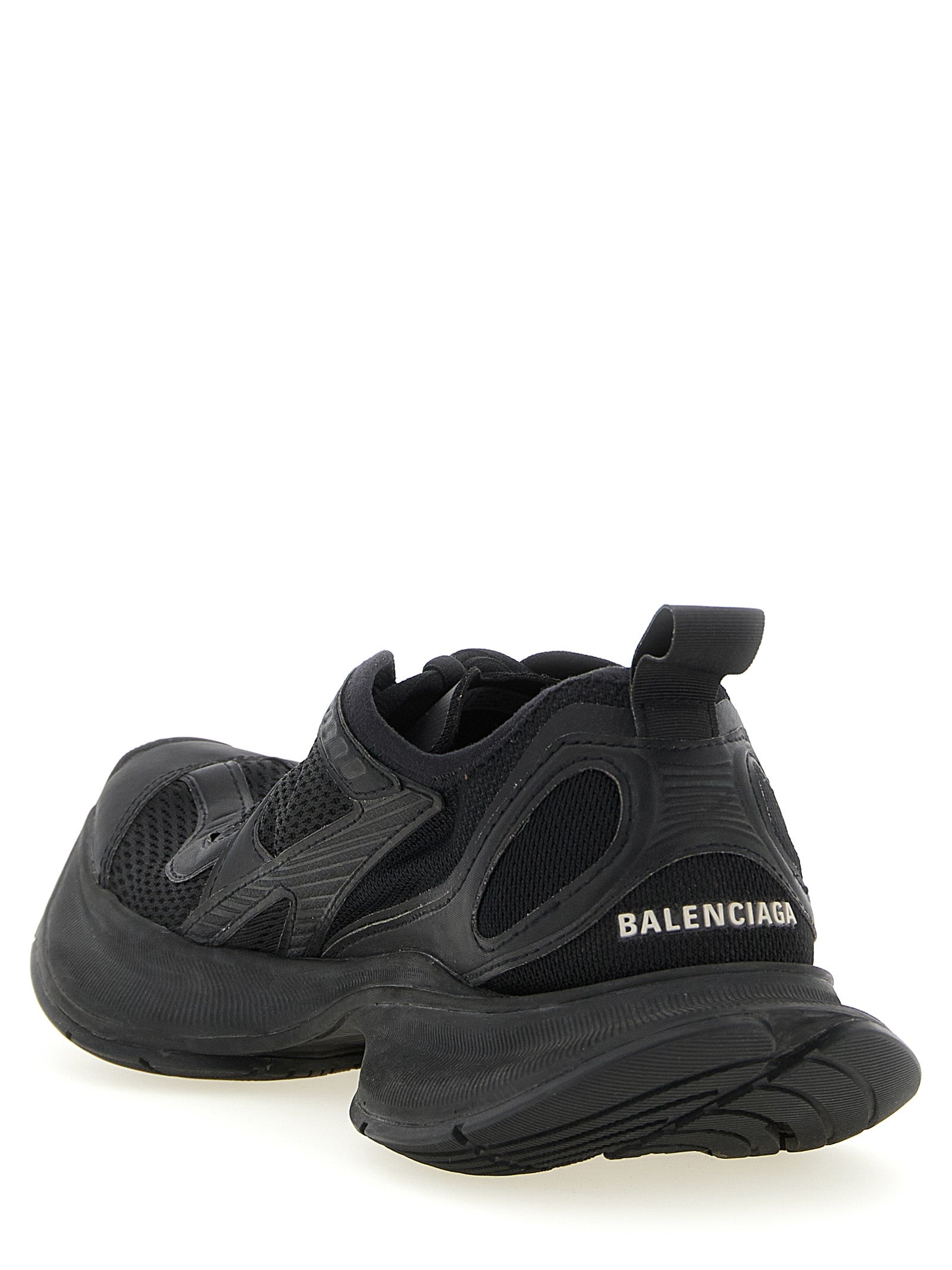 Balenciaga Black Circuit Synthetic Athletic Sneakers