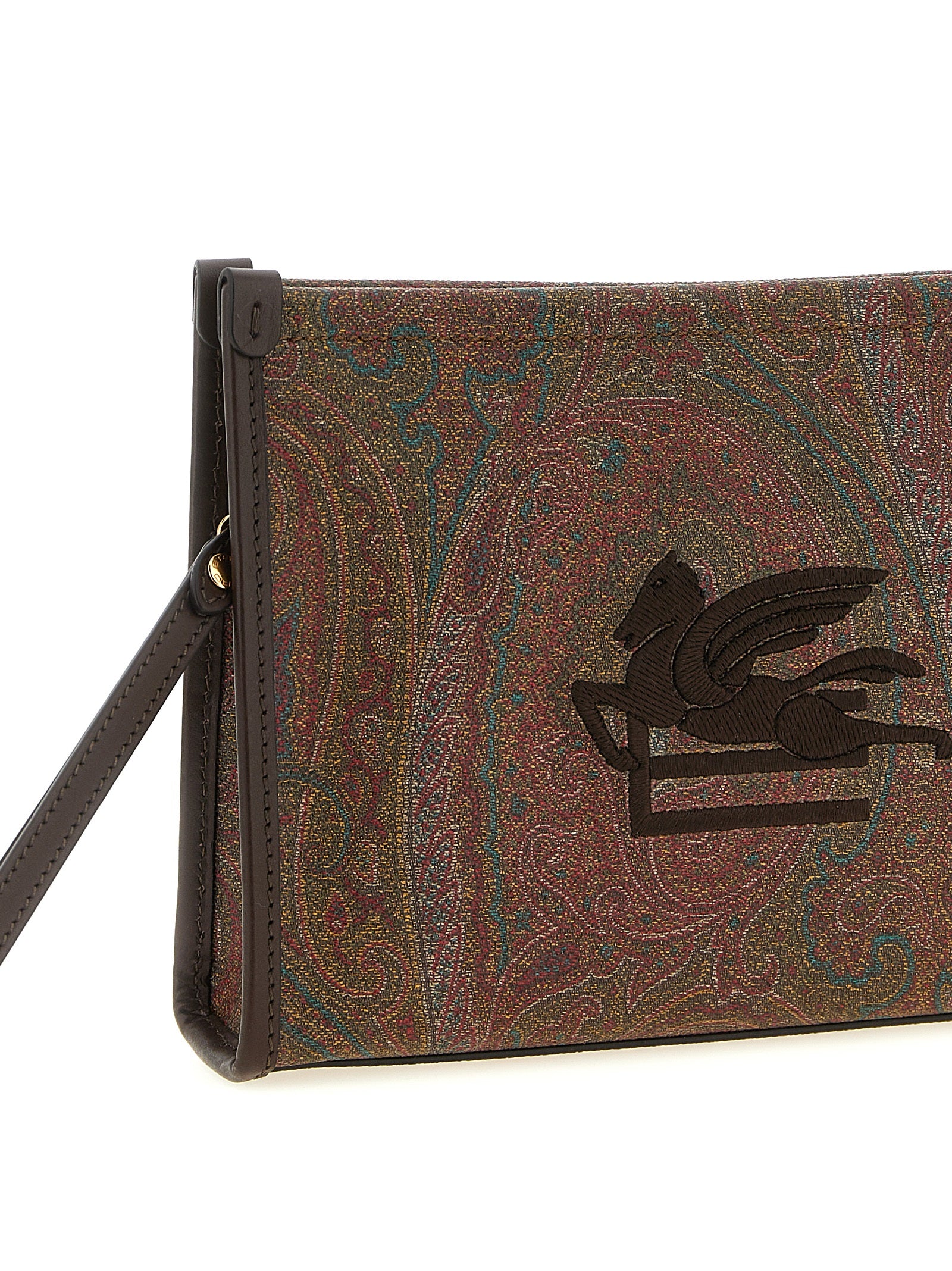 Etro Multicolor Baumwoll-Clutch