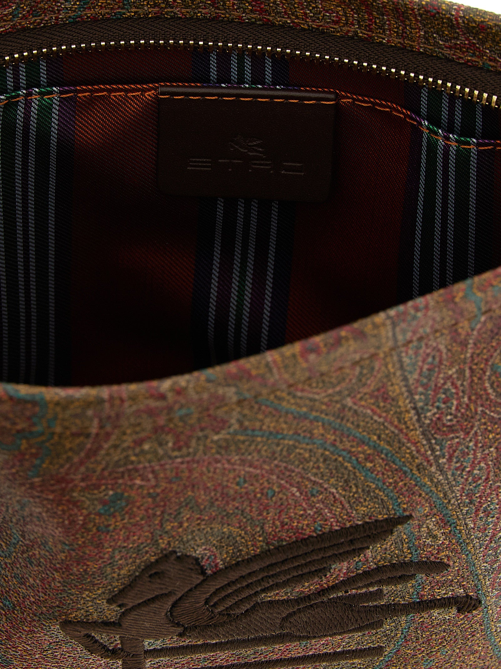 Etro Multicolor Baumwoll-Clutch
