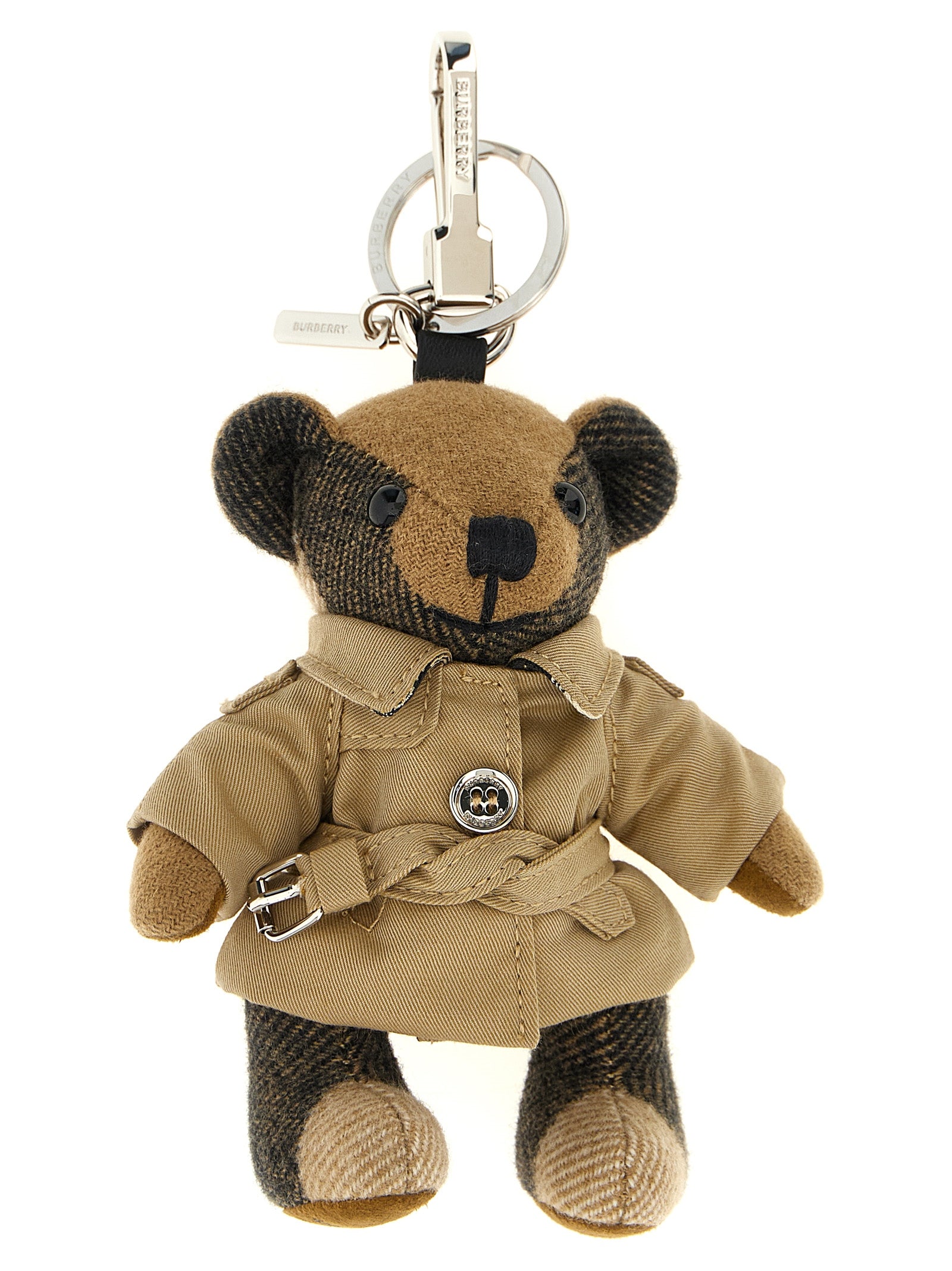Burberry Multicolor Orsetto Thomas Cashmere Keyring