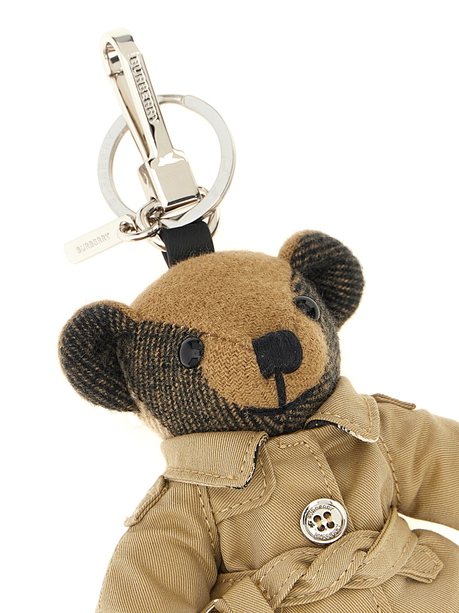 Burberry Multicolor Orsetto Thomas Cashmere Keyring