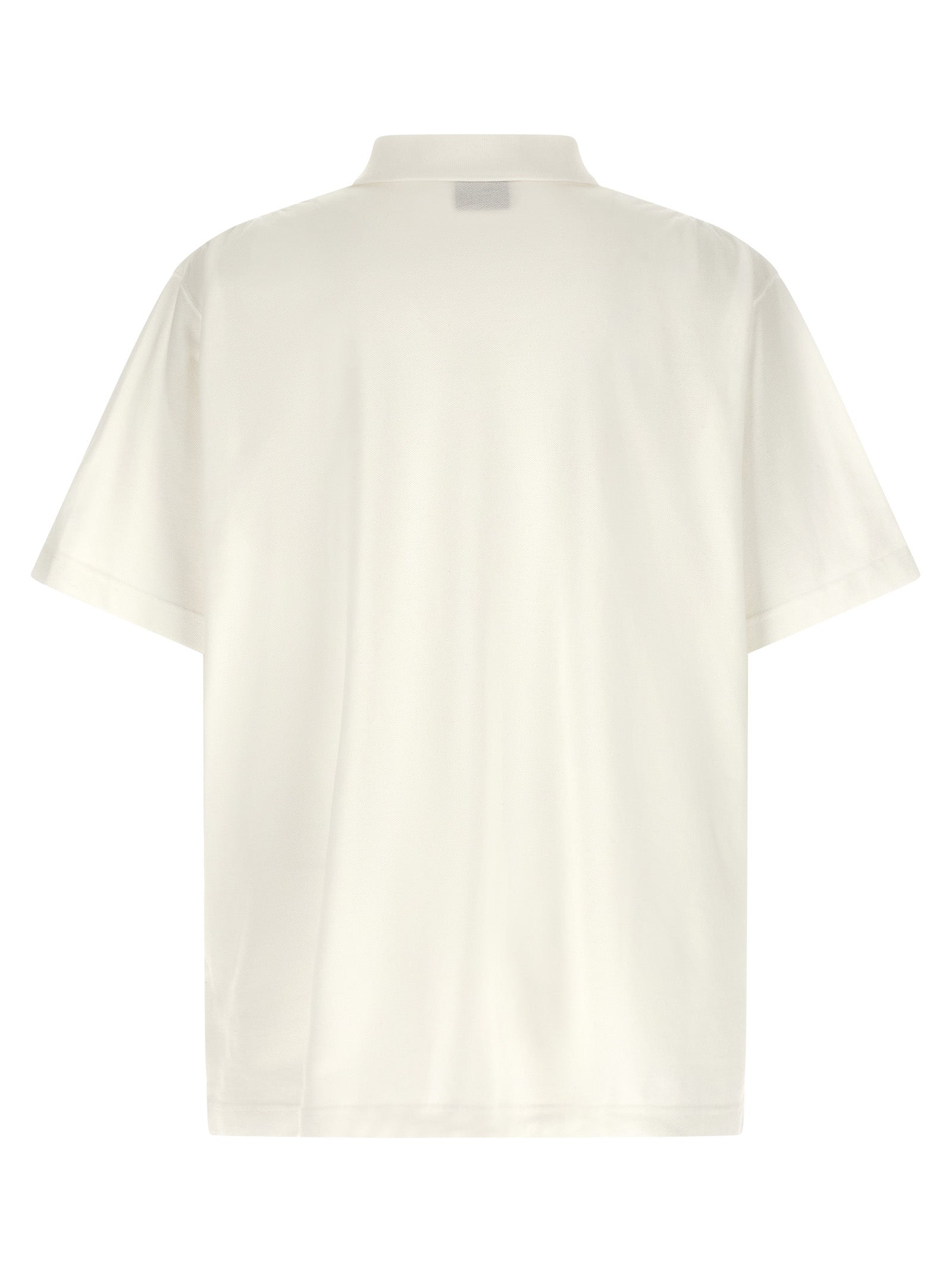 Balenciaga Poloshirt aus weißer Baumwolle