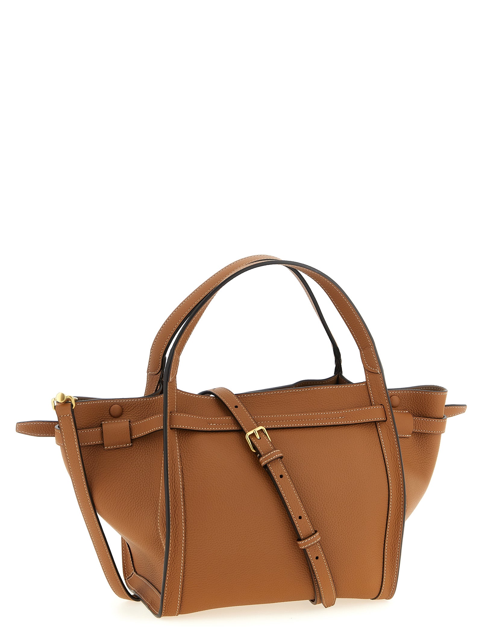 Tod’s Brown Tim Small Leather Tote Bag