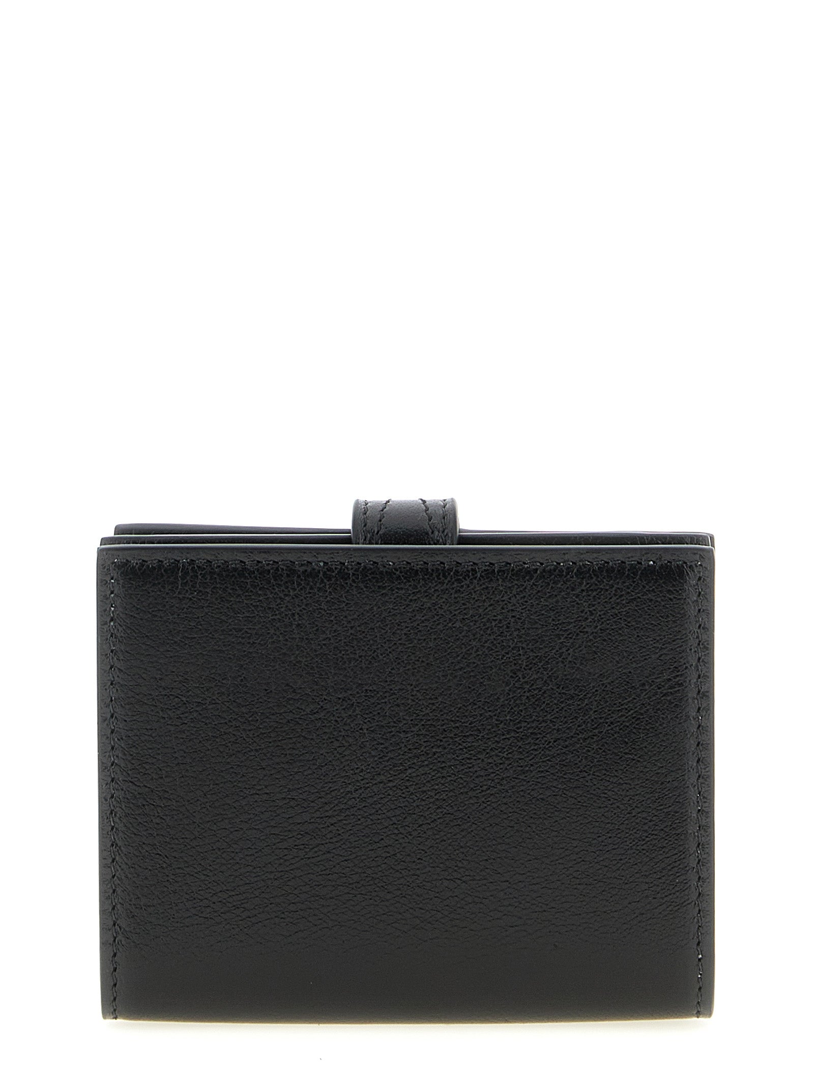 Chloé Black Paddington Leather Cardholder