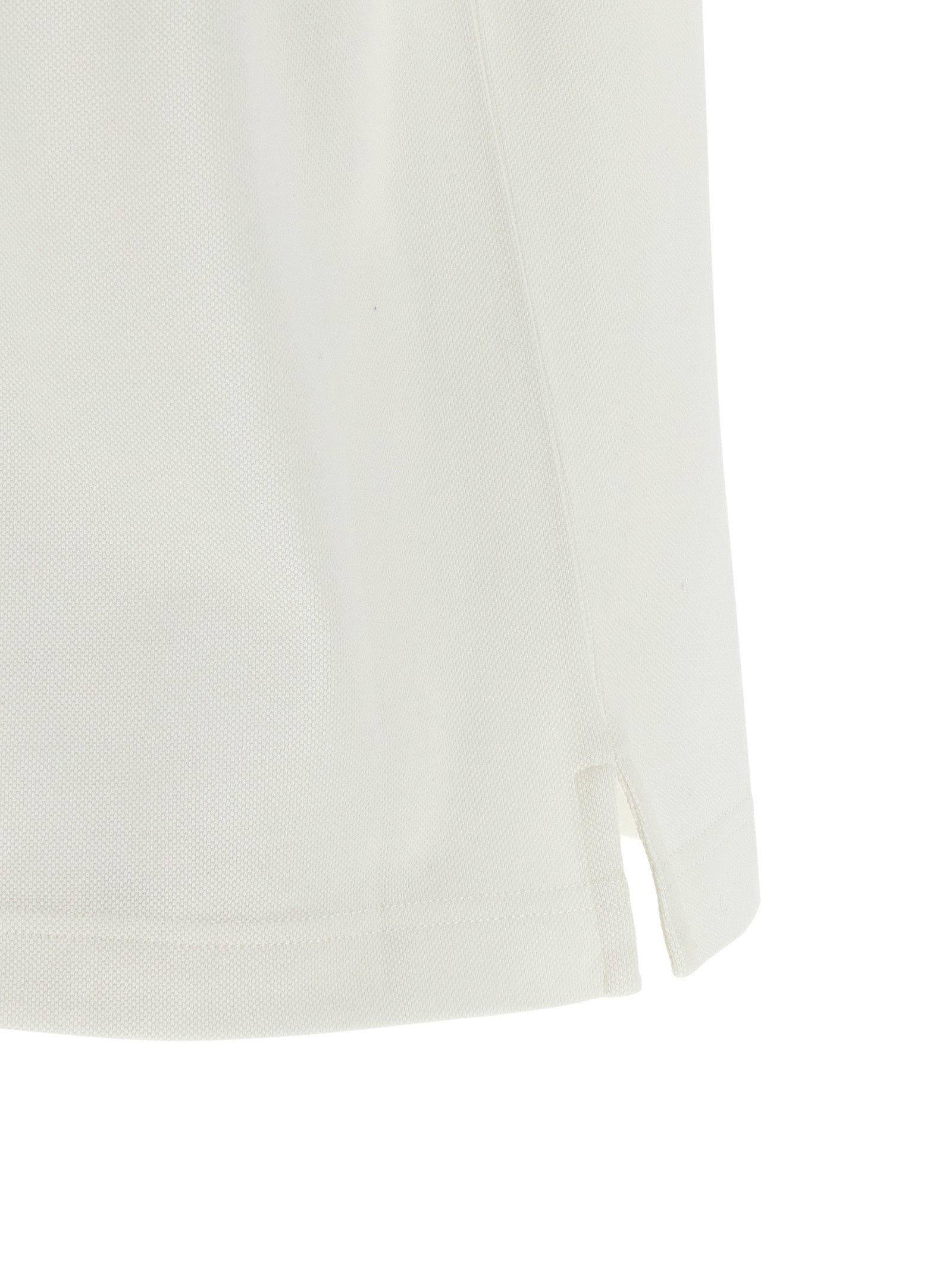 Burberry Poloshirt aus weißer Baumwolle