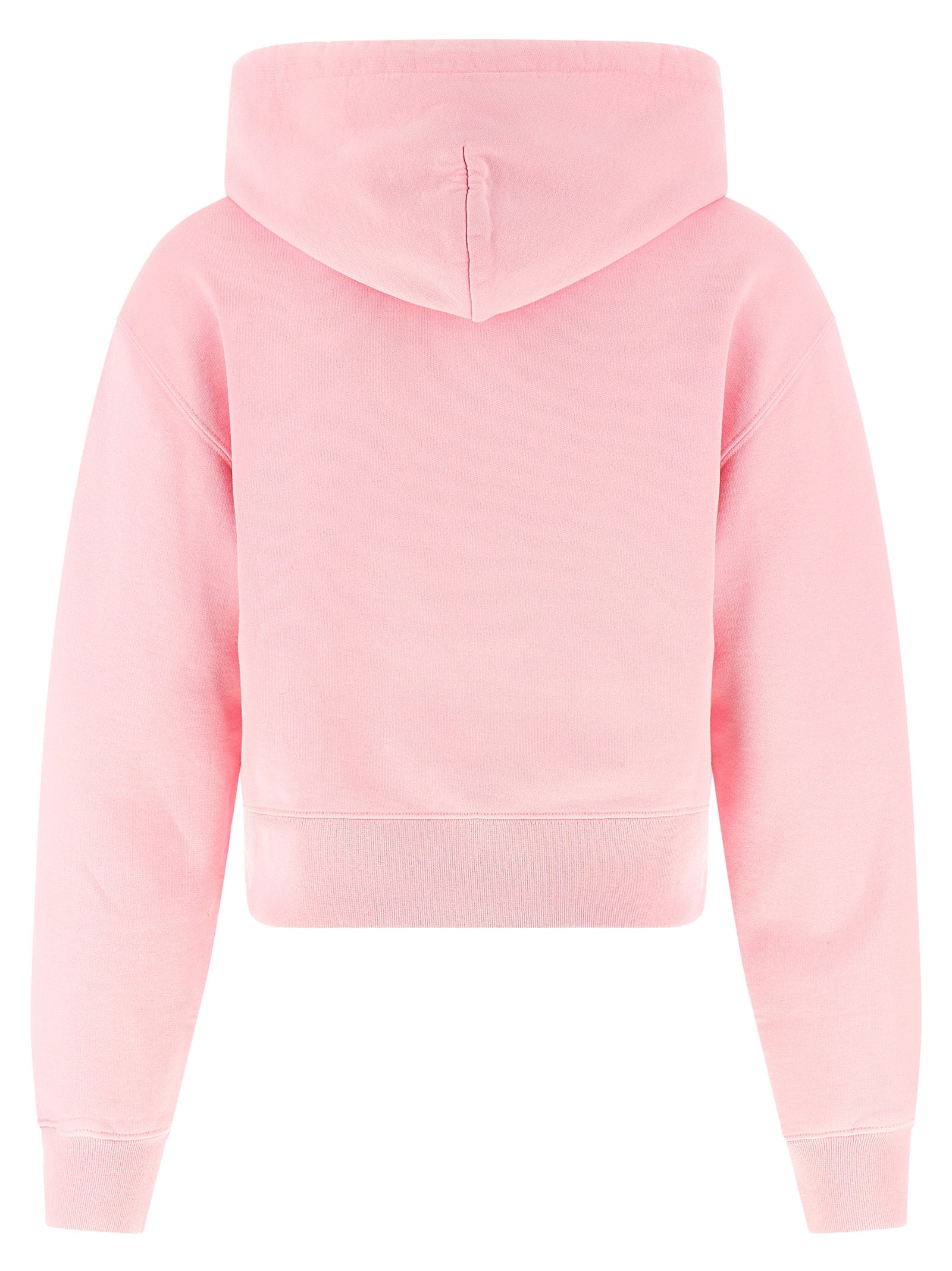 Jacquemus Pink Le Hoodie Gros-Grain Cotton Hoodie