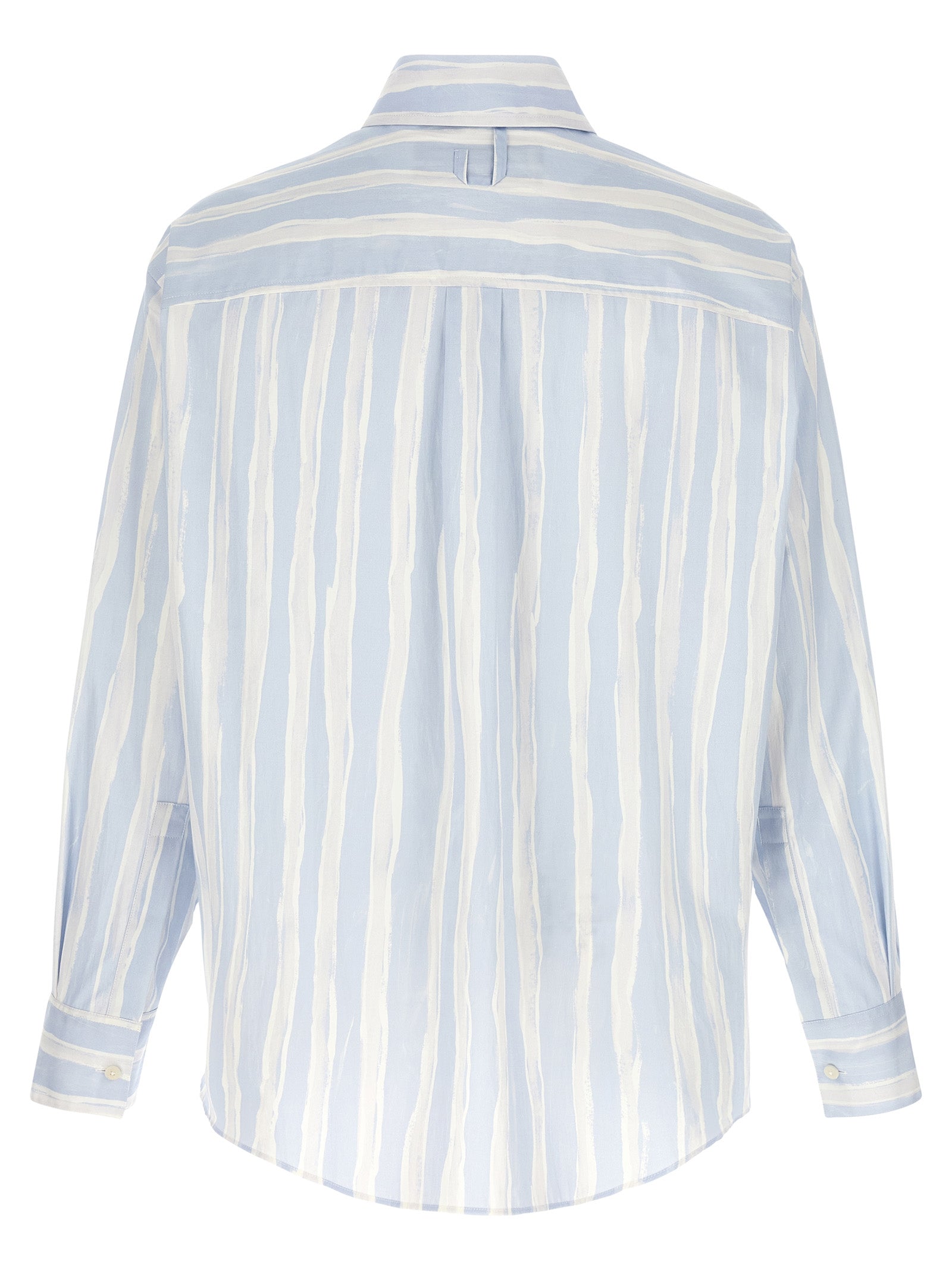 Jacquemus Light Blue La Chemise Camargue Cotton Shirt