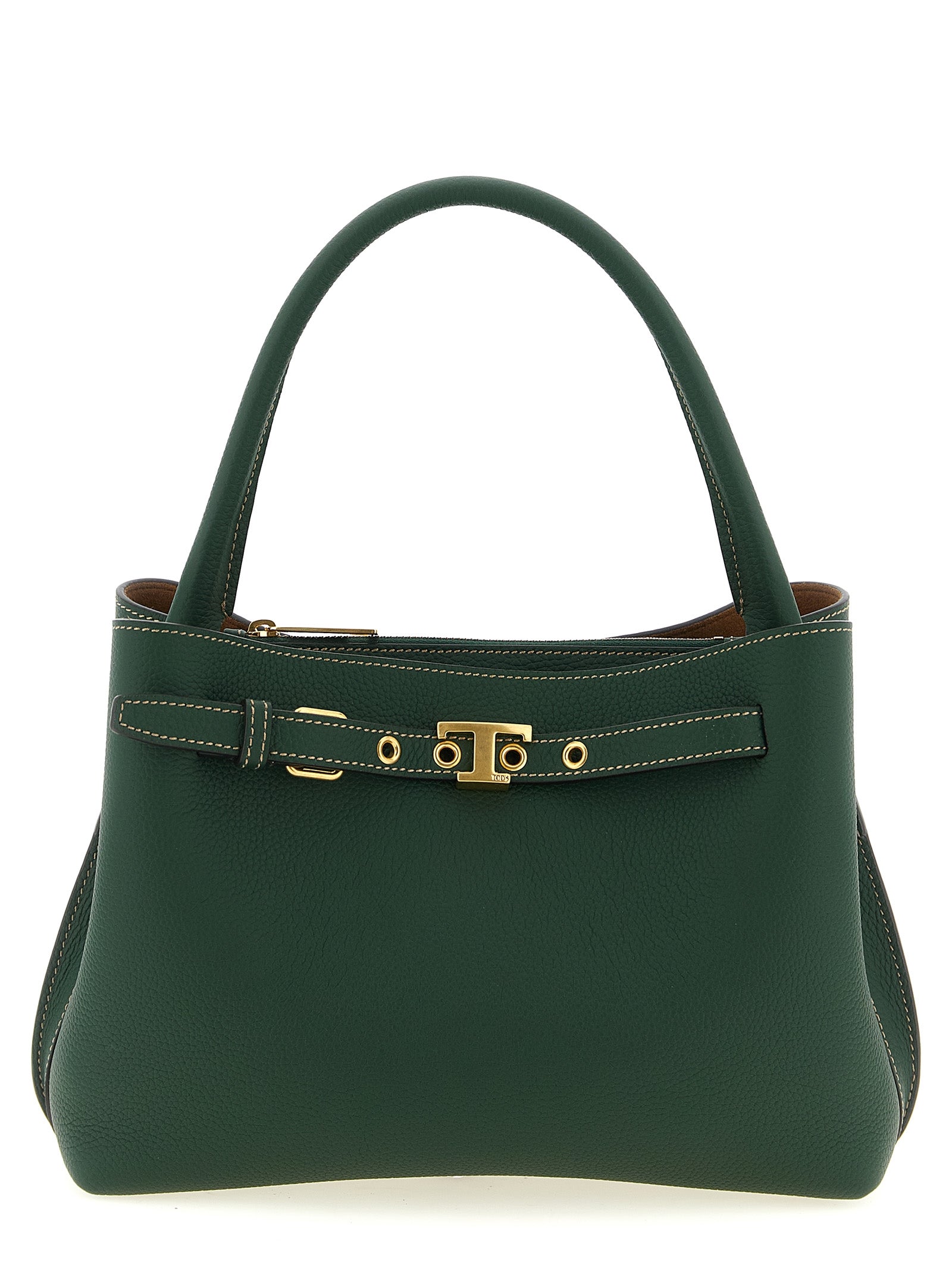 Tod’s Green Tim Mini Handbag Leather