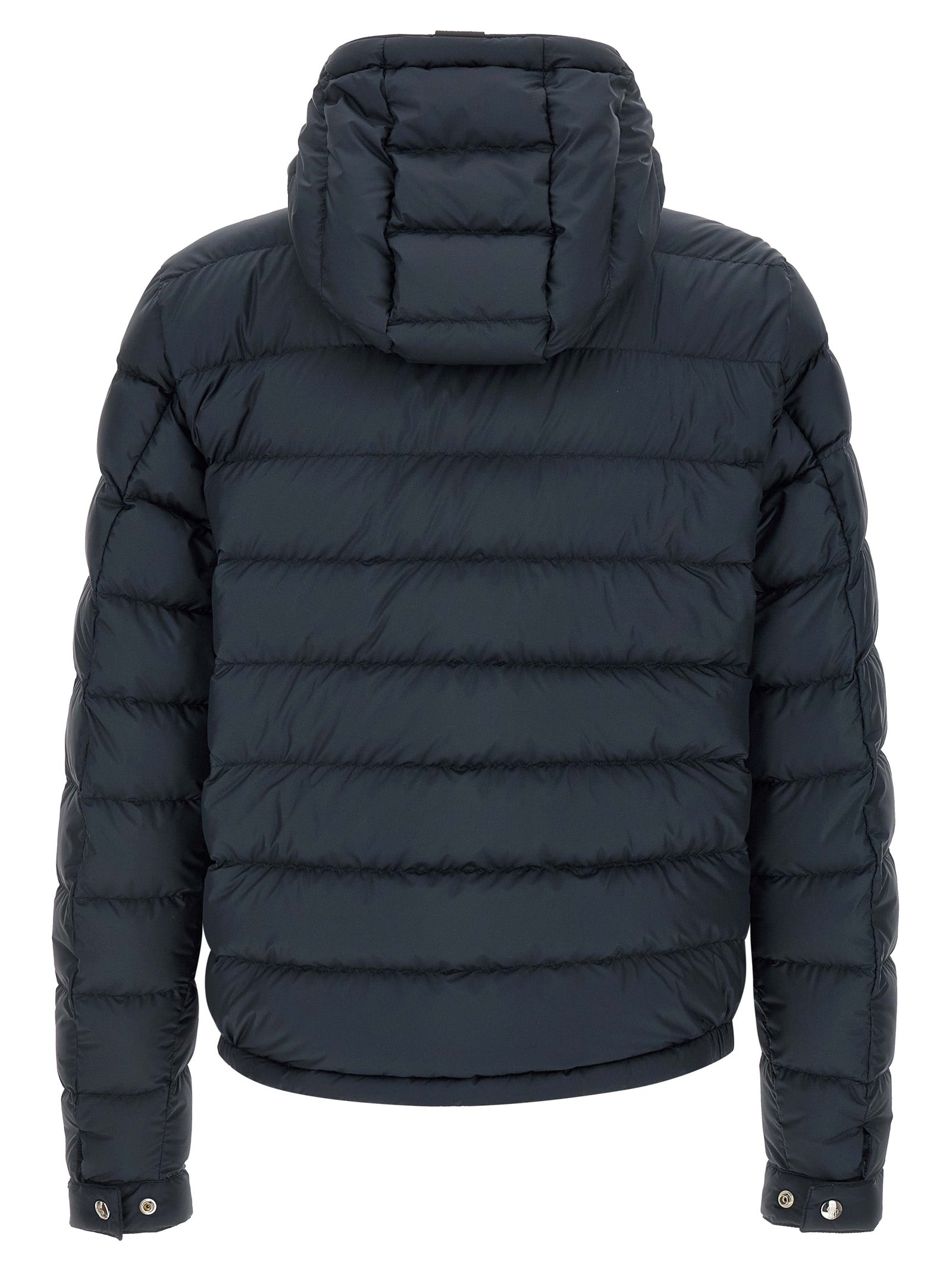Moncler Blue Sestriere Down Full-Length Jacket Polyester