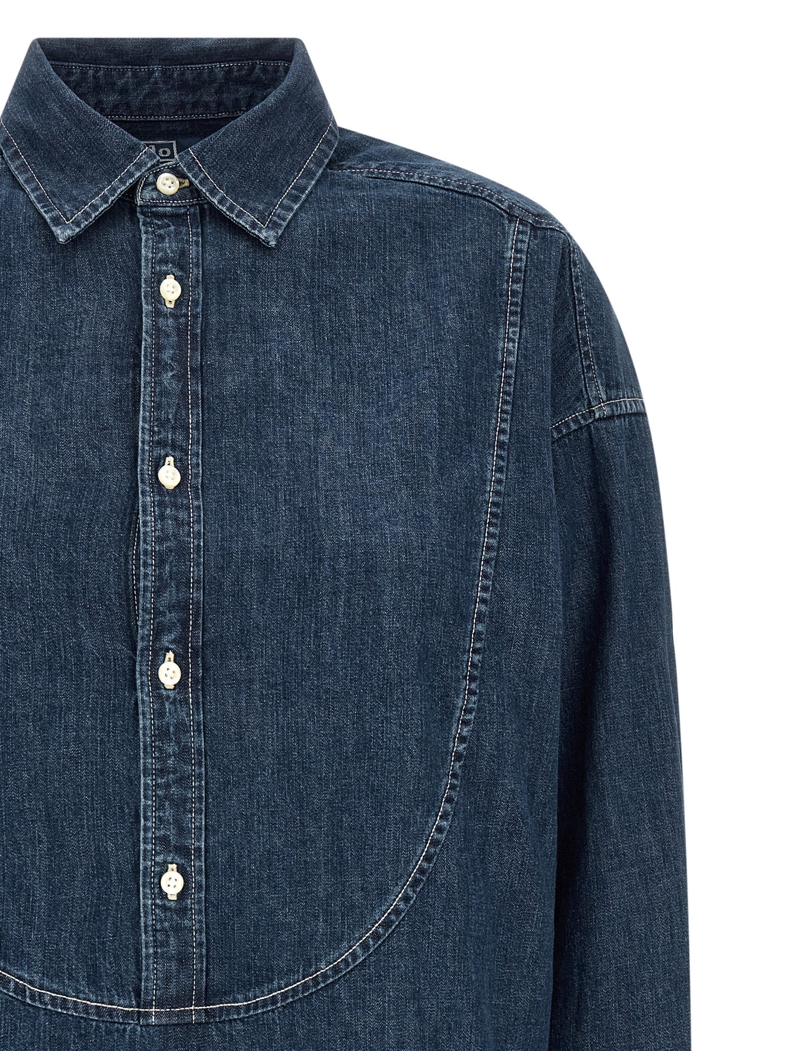 Polo Ralph Lauren Blue Cotton Denim Shirt