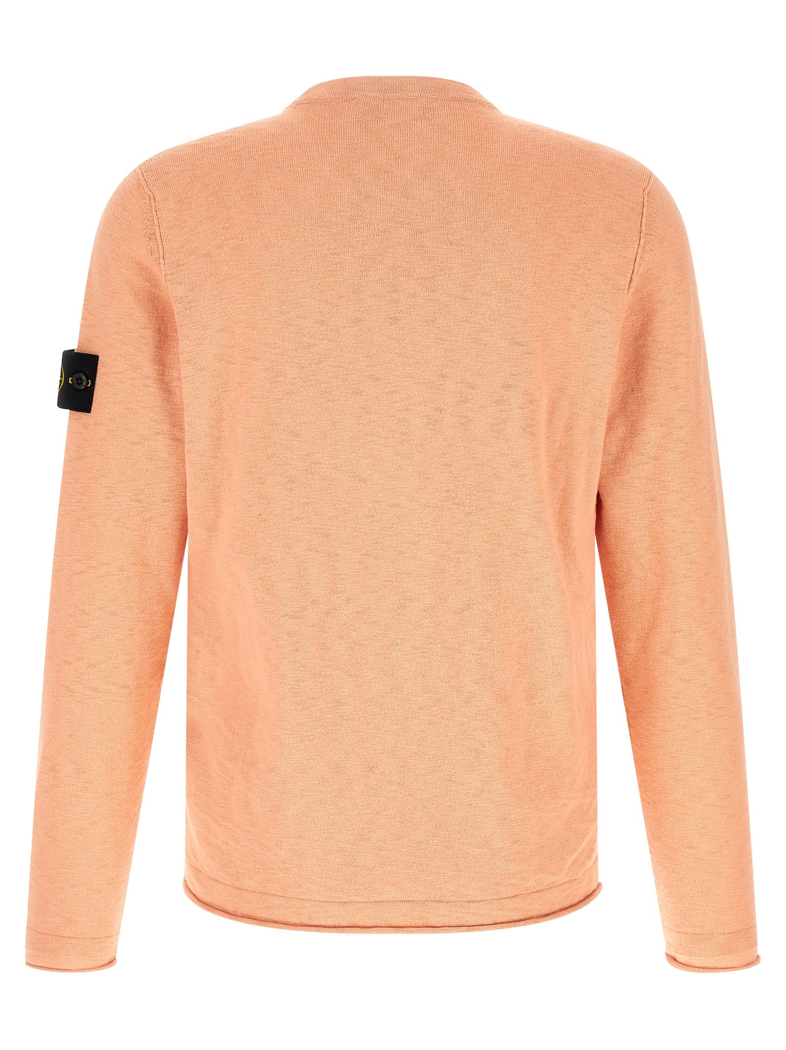 Stone Island Pink Cotton Nylon Cardigan