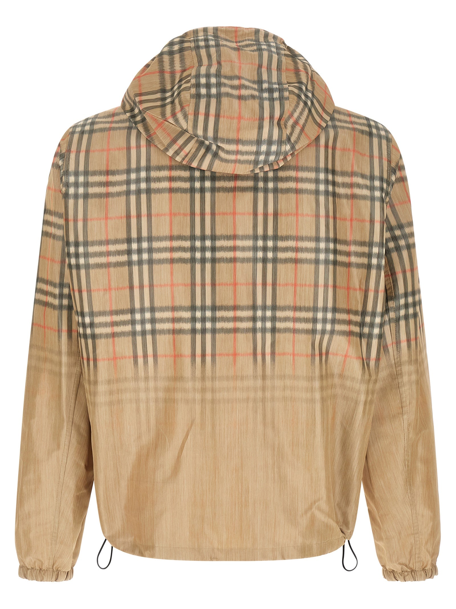 Burberry Beige Newport Viscose Shell Jacket