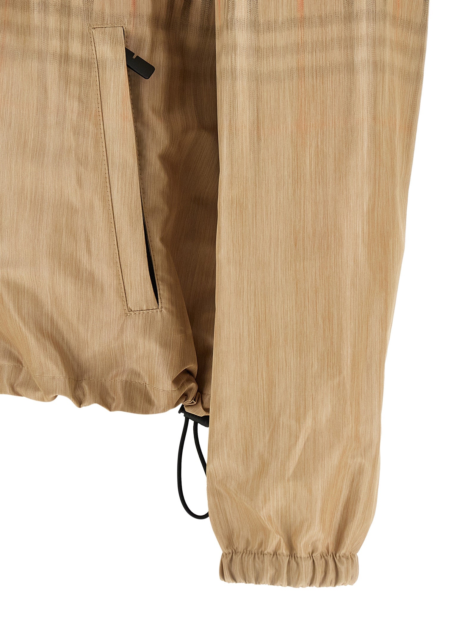 Burberry Beige Newport Viscose Shell Jacket