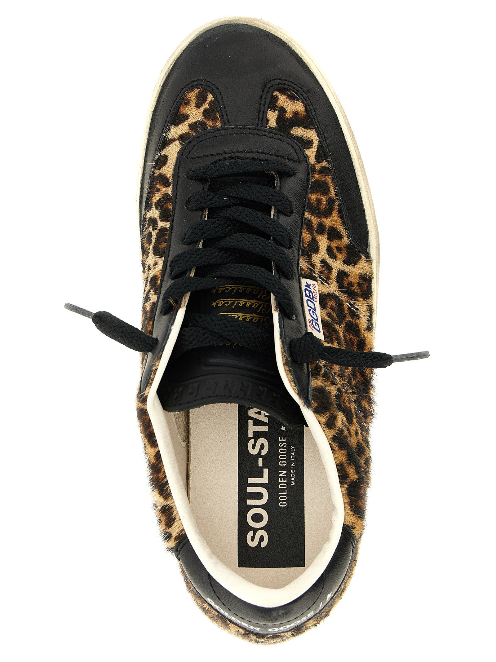 Golden Goose Multicolor Soul Star Leather Lambskin Sneakers