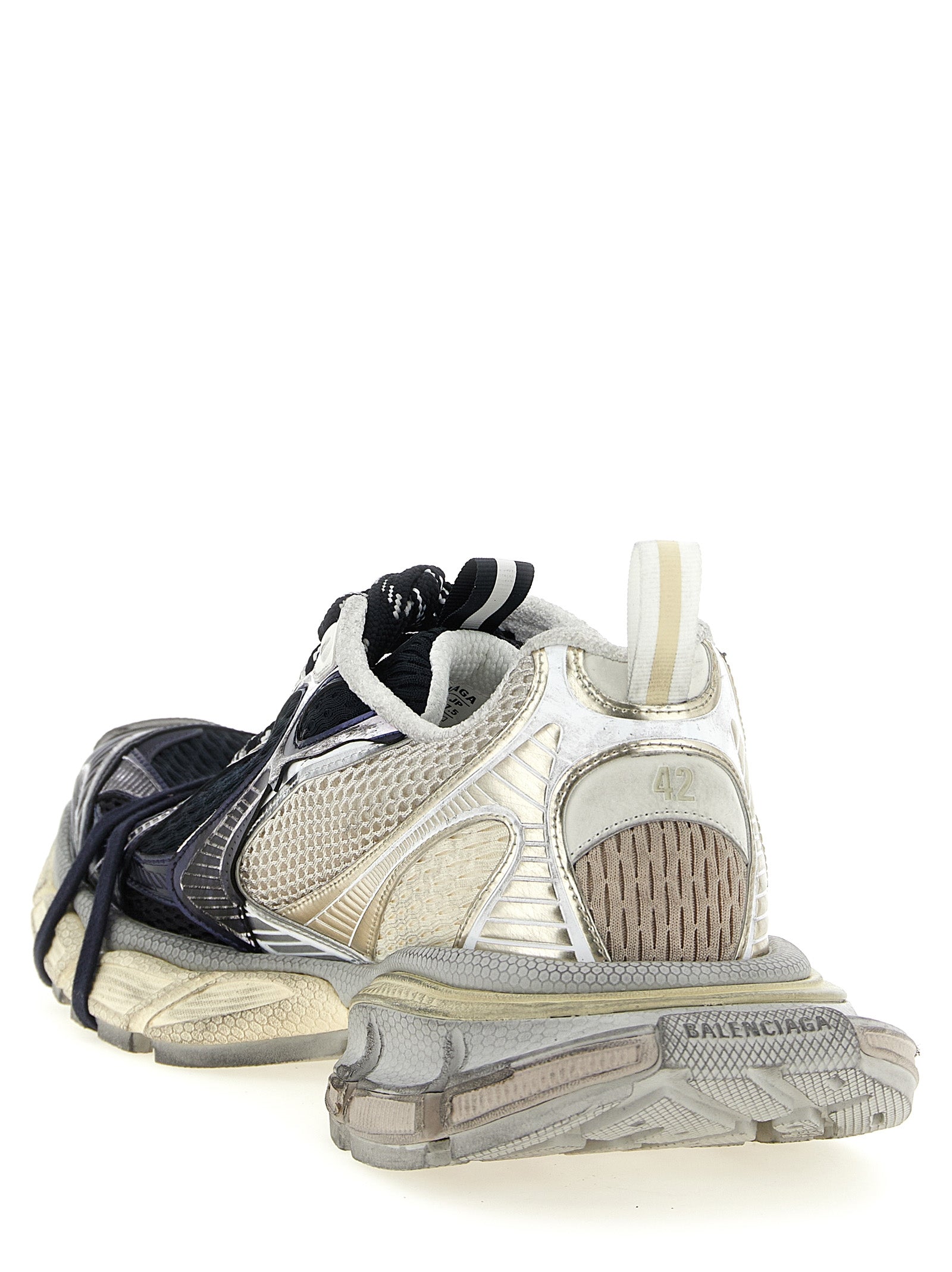 Balenciaga Multicolor 3XL Split Logo Synthetic Sneakers