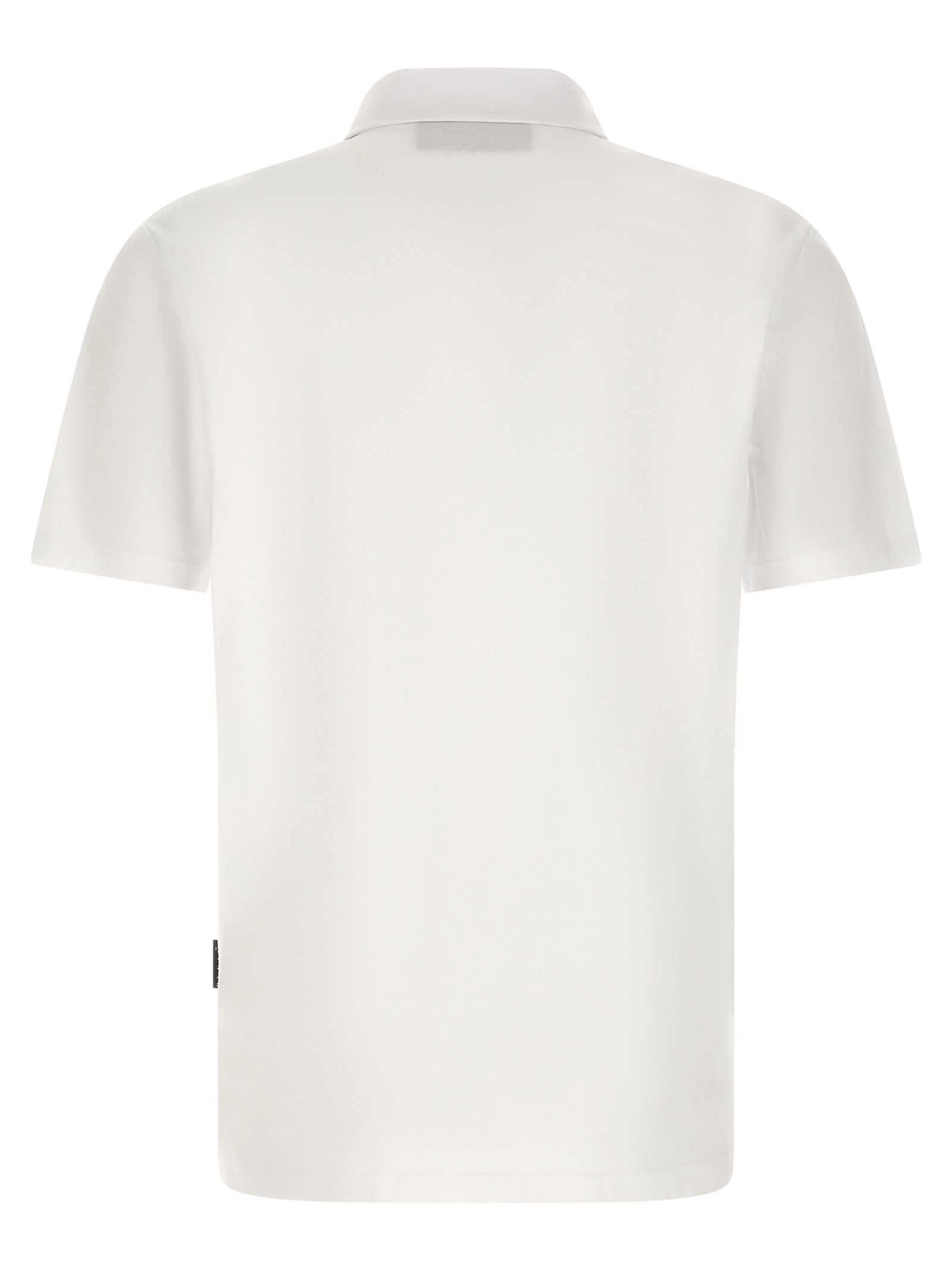 PHILIPP PLEIN White Polo Shirt Cotton Jersey