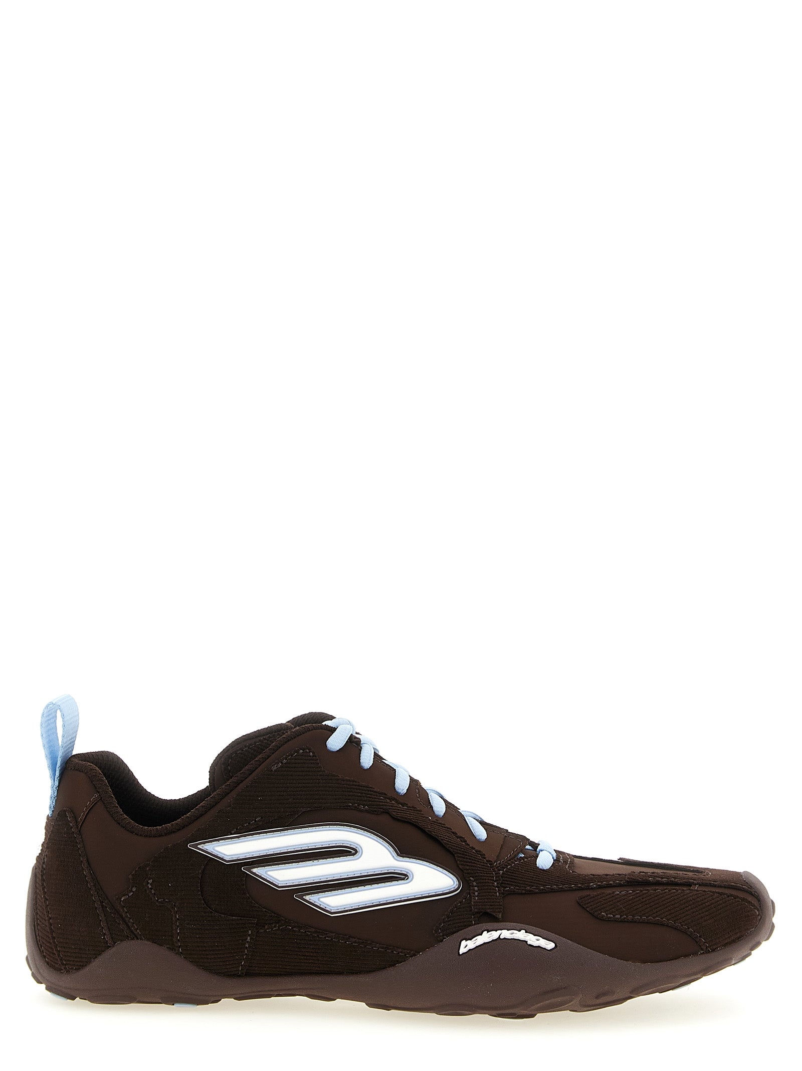 Balenciaga Brown Monday Ultra Synthetic Athletic Sneakers