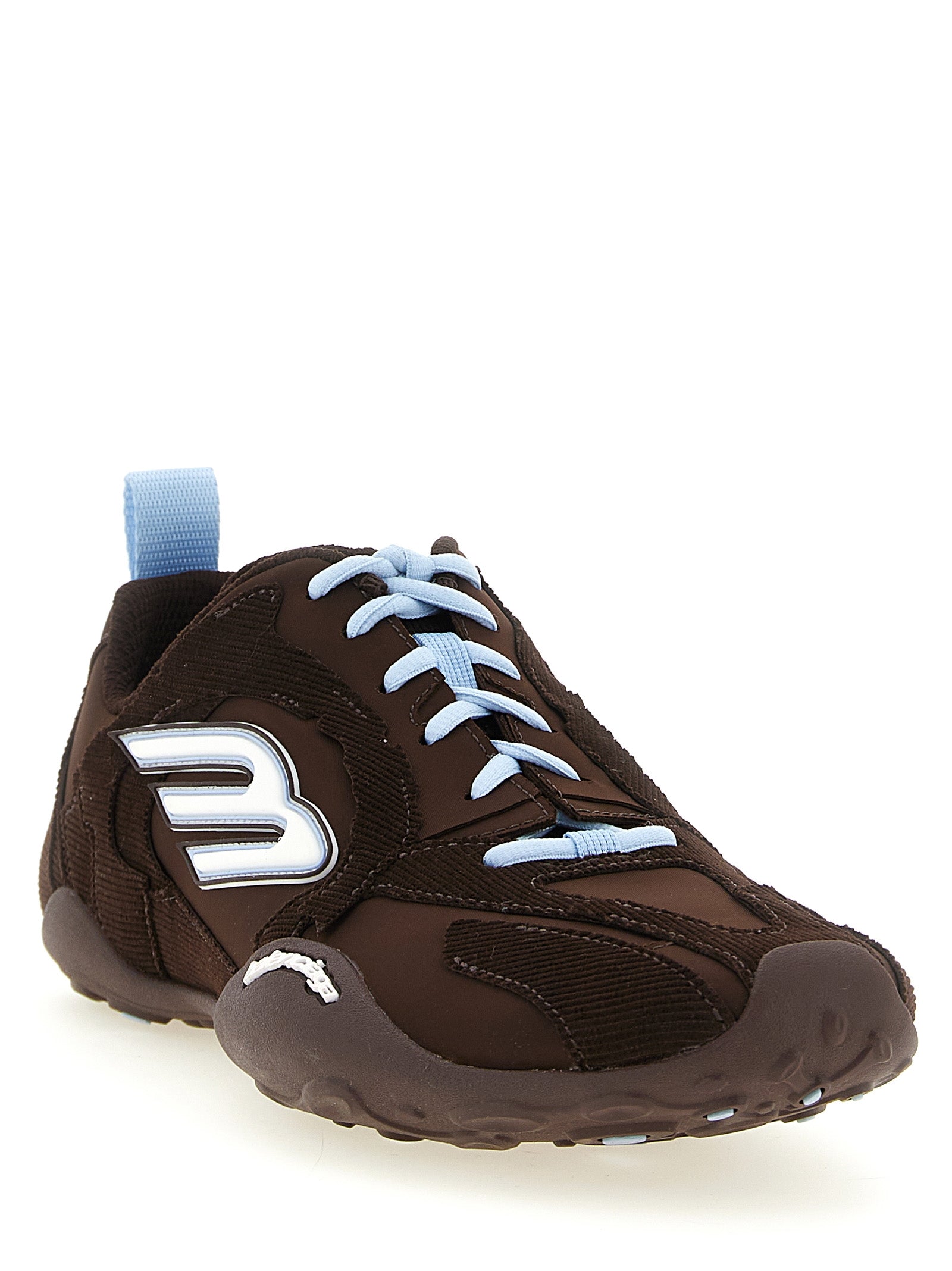 Balenciaga Brown Monday Ultra Synthetic Athletic Sneakers